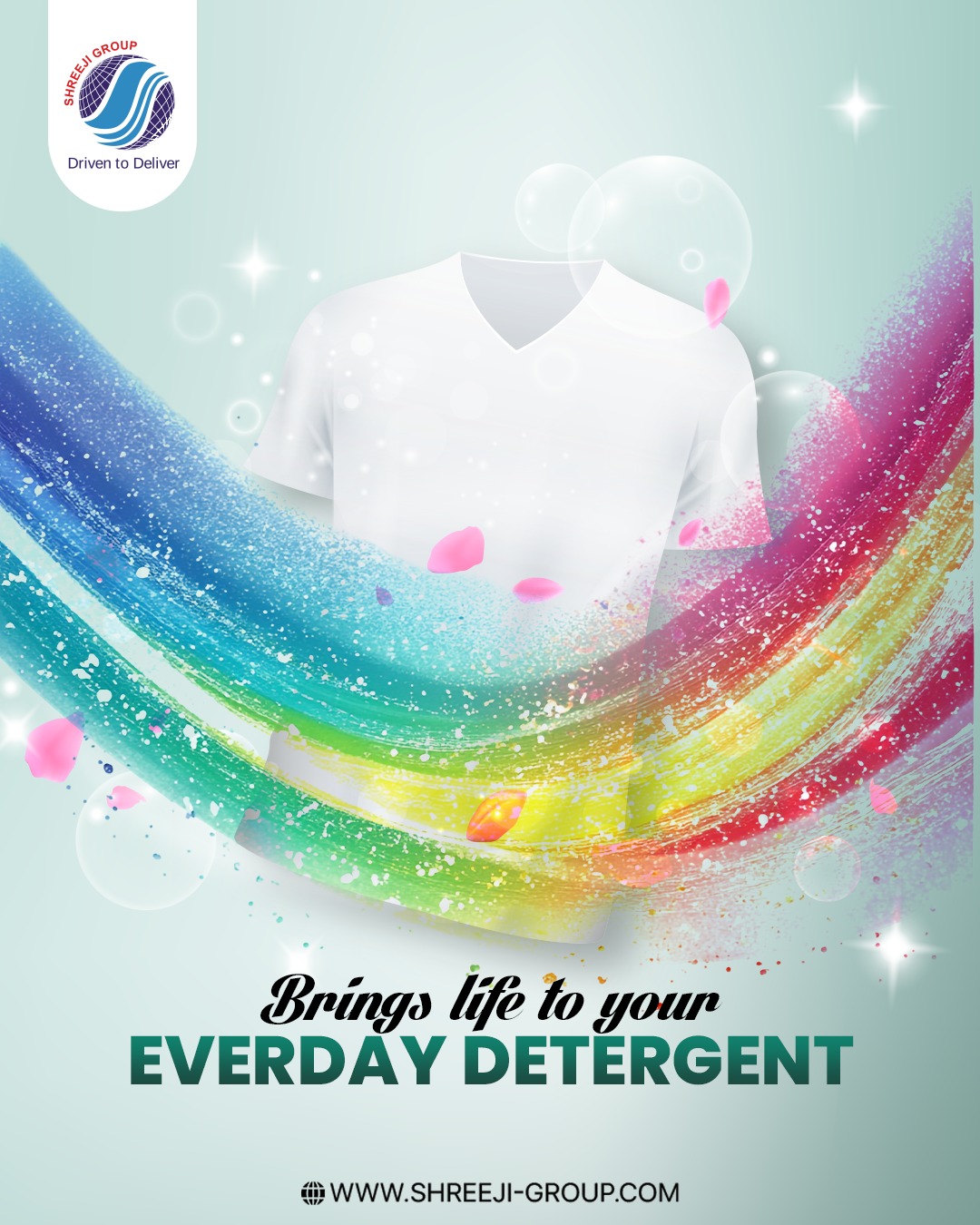 Tiny but powerful speckles in your detergent add an extra boost to cleaning. Shreeji Group’s high-quality speckles bring freshness, fragrance, and brightness to every wash. Made to perform, crafted to care.
- - - - -
Website: www.shreeji-group.com
Mobile: +91 9719912323.
Email: marketing@shreeji-group.com
- - - - -
#DetergentSpeckles #ShreejiGroup #PowerInEveryGrain #LaundryCare #SmartCleaning