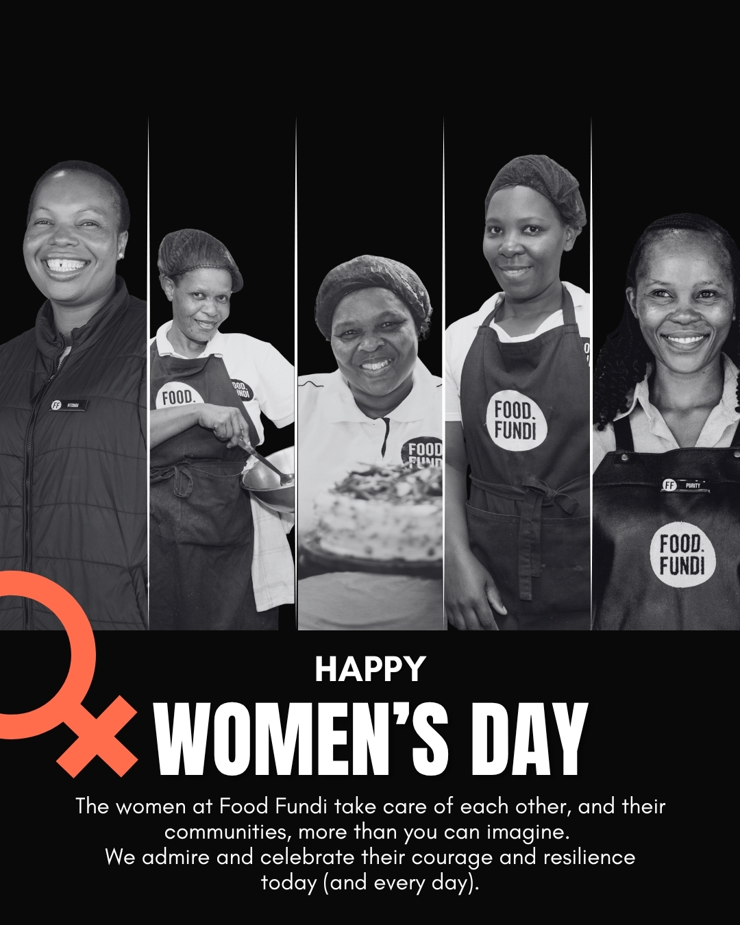 "Wathint' abafazi, wathint' imbokodo"
Today we remember the brave women who marched for equality in 1956, and we honour the women of Food Fundi, who work so incredibly hard cooking, baking, and serving, all while smiling.
#womensday2025❣️