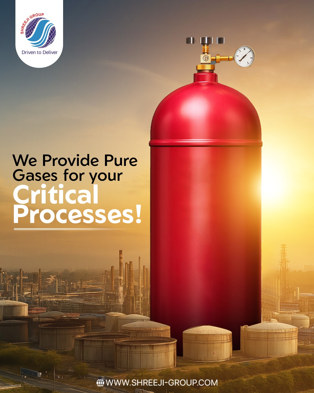 Precision matters in every drop of gas we deliver. Shreeji Air Products ensures purity and consistency for your most sensitive operations. Trusted by industries for quality that never compromises.
- - - - -
Website: www.shreeji-group.com
Mobile: +91 9719912323.
Email: marketing@shreeji-group.com
- - - - -
#IndustrialGas #ShreejiAirProducts #ProcessSupport #GasSolutions #PurePerformance