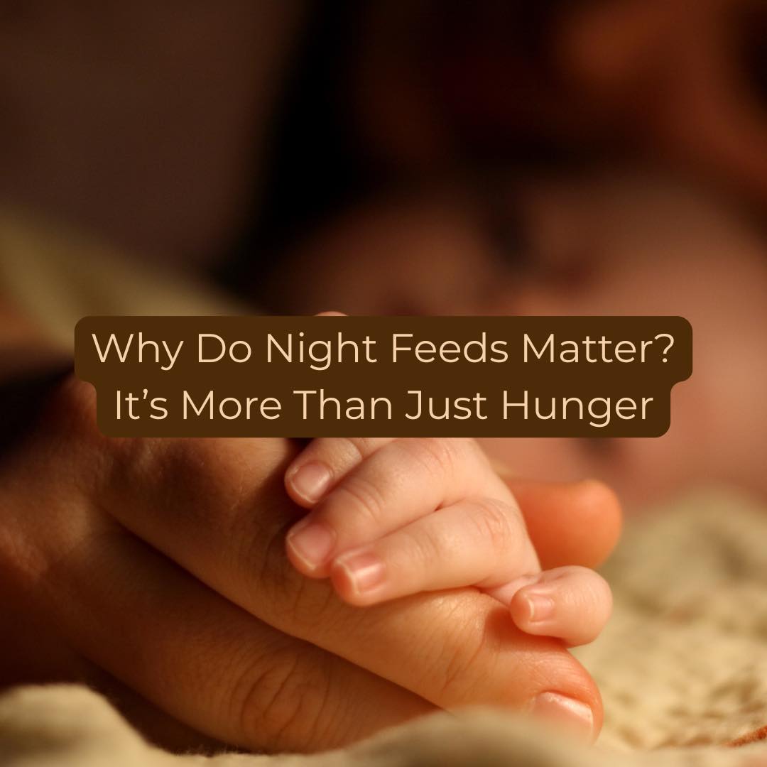 Night feeds aren’t just normal — they’re biologically important.
Here’s why nighttime breastfeeding plays a key role in your baby’s growth and your milk supply 👇
🌙 At night, your body naturally produces higher levels of the hormone prolactin, which supports milk production. This means night feeds can be especially helpful in:
✔️ Boosting or maintaining your supply
✔️ Supporting long-term lactation
✔️ Calming your baby with sleep-supporting hormones like melatonin
🧠 Your baby also receives small amounts of melatonin through your milk, especially at night. This helps them regulate sleep and circadian rhythms — even though newborns don’t have a set pattern yet.
💡 While it’s exhausting, especially in the early weeks, night feeds are not a sign that something is wrong. They’re part of how babies grow, regulate, and stay connected with you.