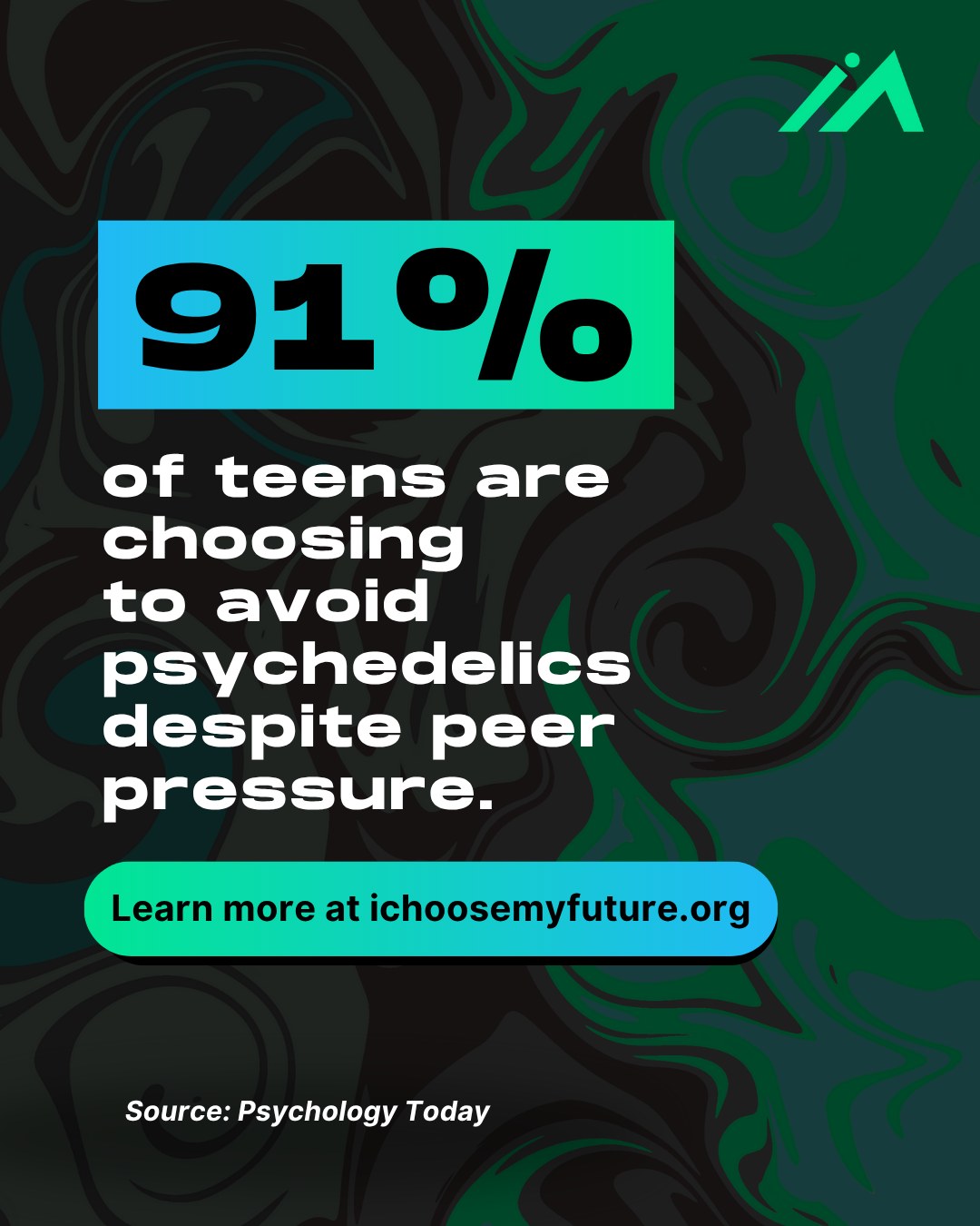 91% of teens are choosing to stay down a drug free path! Saying NO to illicit drugs, even when faced with peer pressure is more common than you might think.
Stay true to your boundaries and understand the risk of Hallucinogens on your brain.
For free support, resources, and real-life stories from your peers, head to: ichoosemyfuture.org
Source: https://www.psychologytoday.com/us/blog/addiction-outlook/202410/magic-mushrooms-teens-and-young-adults
#summitcountycolorado #drugfree