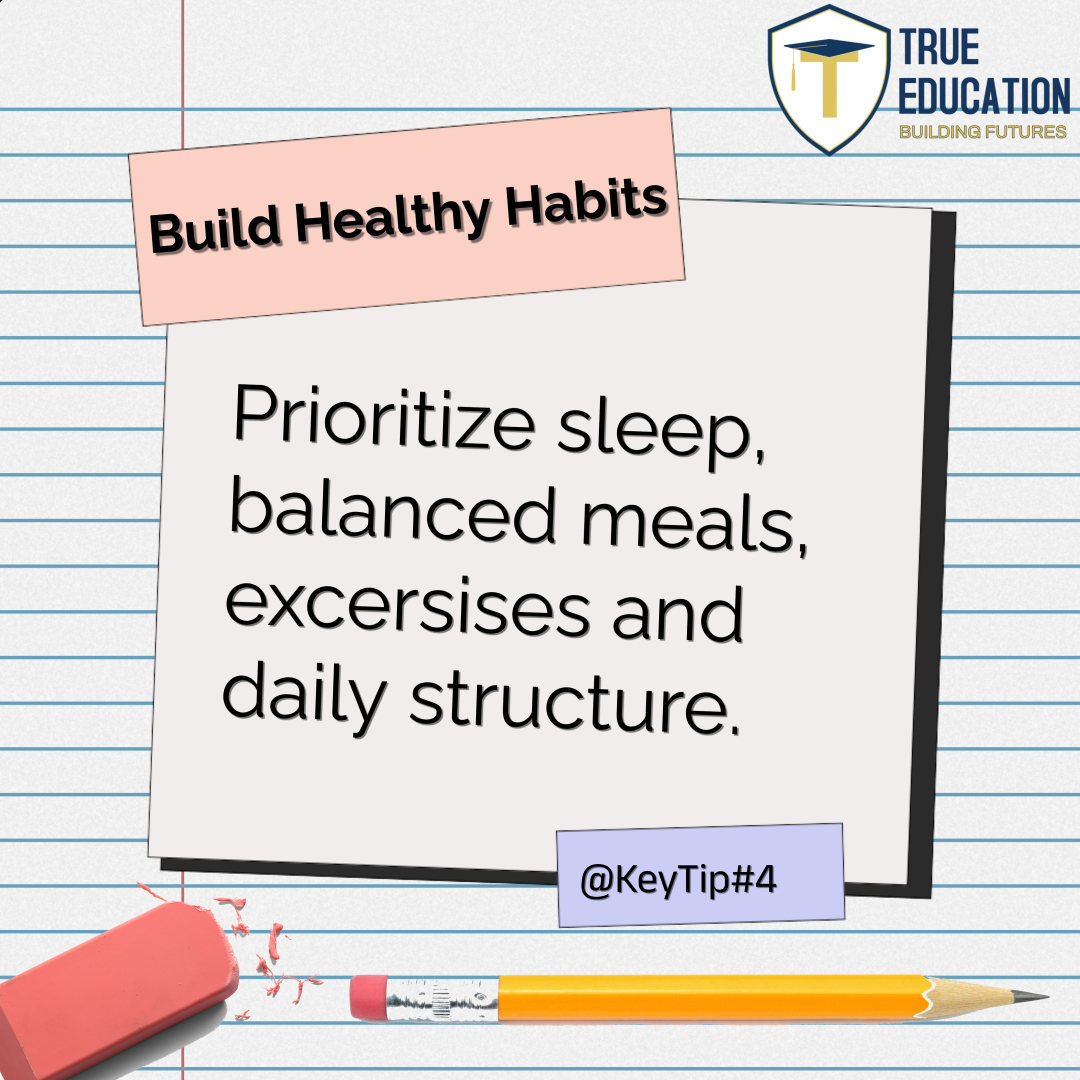 🍎 4. Make Smart Daily Choices
Success isn’t just about studying—it’s about what you do every day.
Fuel your brain with good food, rest well, and move your body. Small habits = big results.
#healthyhabits #mindandbody #healthylifestyle #newschoolyear📚 #newschoolyear