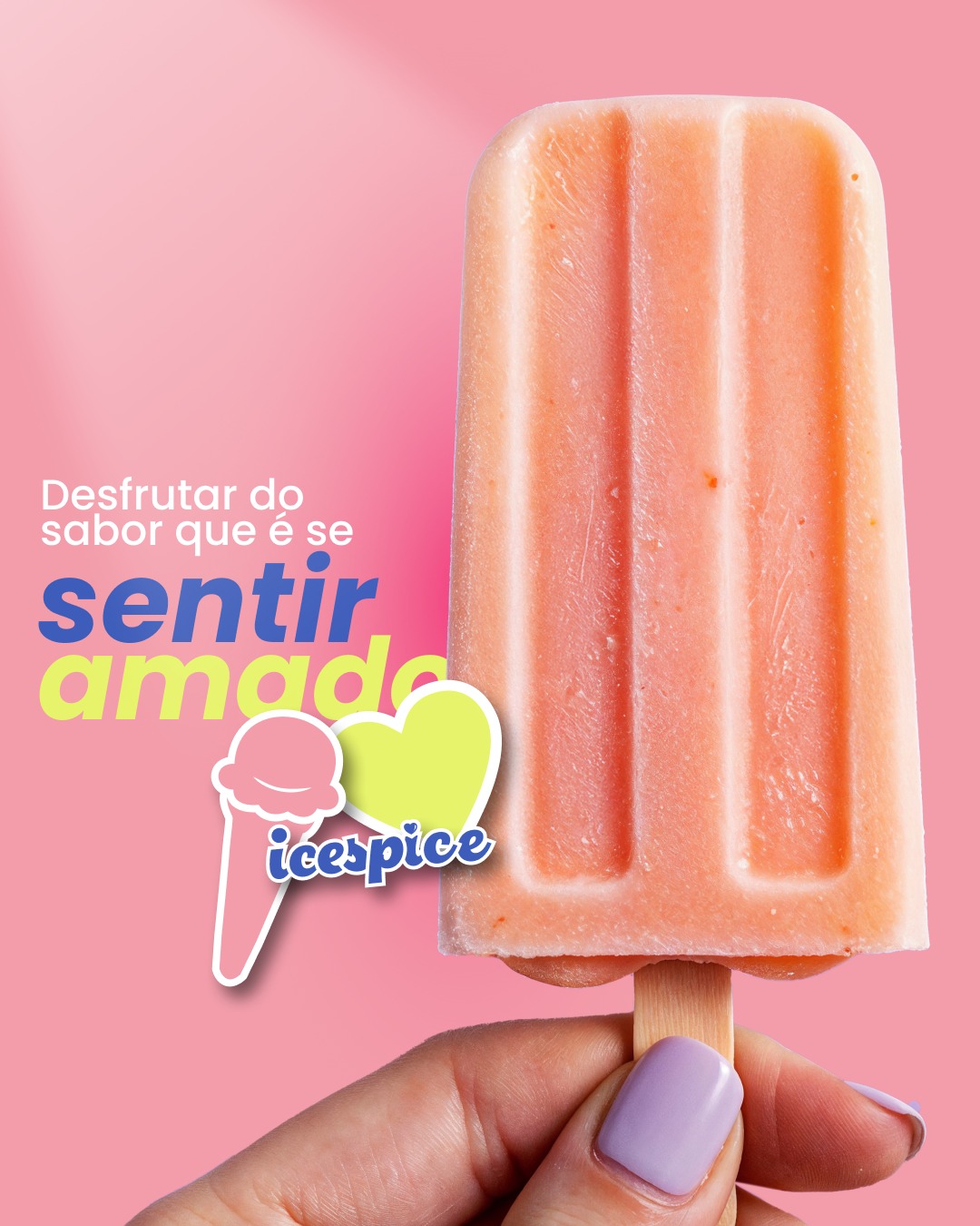 Desfrutar esse sabor é como receber um abraço doce e geladinho: faz você se sentir amada a cada mordida.
Ice Spice, mais doces do que nunca. 🍨😋