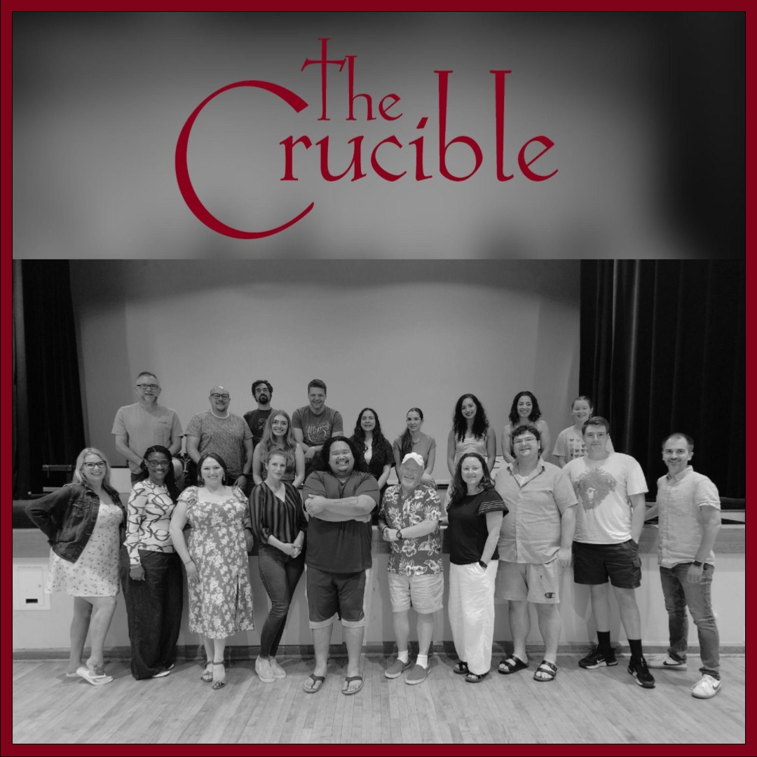 Rehearsals have officially begun for our fall production of The Crucible. This play focuses on the unraveling of a society in the context of one of the darkest periods of American history, where people (mostly women) were persecuted unjustly and without cause for witchcraft. We are excited to bring you this dramatic piece of American history. Performances are in October and tickets are already on sale on our website.