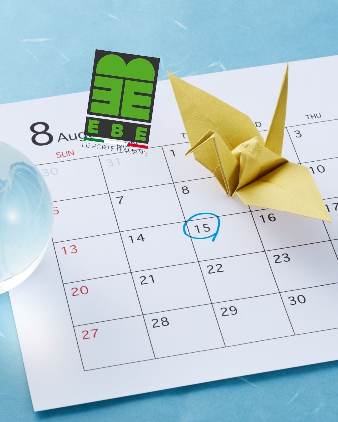 🌸 Buon Ferragosto da EBE Porte! 🌞
Che sia in viaggio, in giardino o sul divano con le finestre spalancate…
oggi è il giorno perfetto per rallentare, godersi la luce e ritrovare un po’ di tempo per sé.
Noi vi auguriamo una giornata piena di relax, sorrisi e porte aperte… ai momenti che contano! 💛
#BuonFerragosto #ebeporte #porteinterne #estateitaliana #ferragosto2025 #porteatorino #serramenti