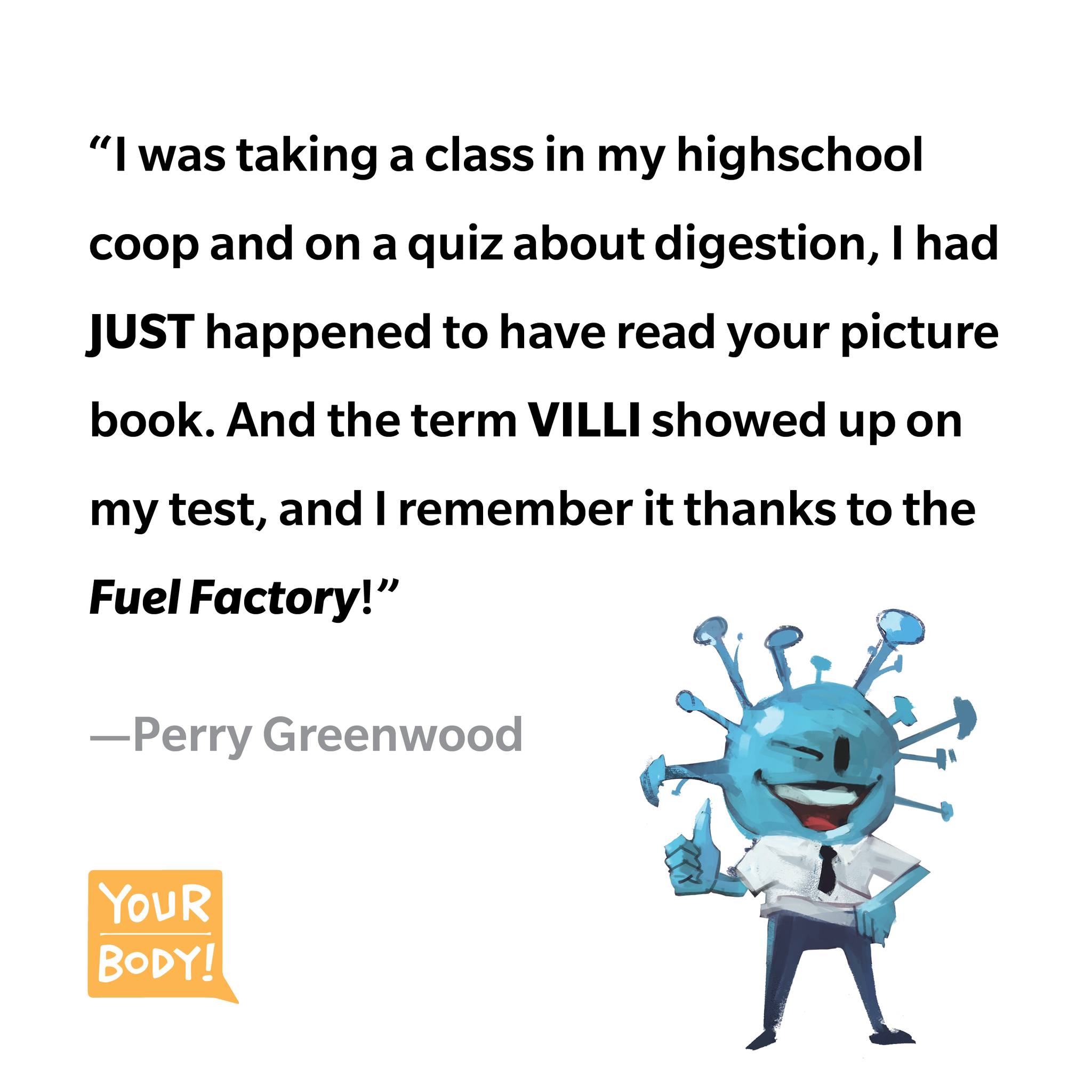 I love this (first) quote from my friend and neighbor Perry! He's a joyful young man and we love him and his amazing family.
After Perry told me this story, I asked if I could share it. I then proceeded to immediately teased him with the added comments.
The book is now available on Amazon and my website. Let's be real... it may not save your life, but it IS educational 😁
PS. In his defense, Perry is super bright and was decidedly NOT going to fail school😂
#yourbodythefuelfactory