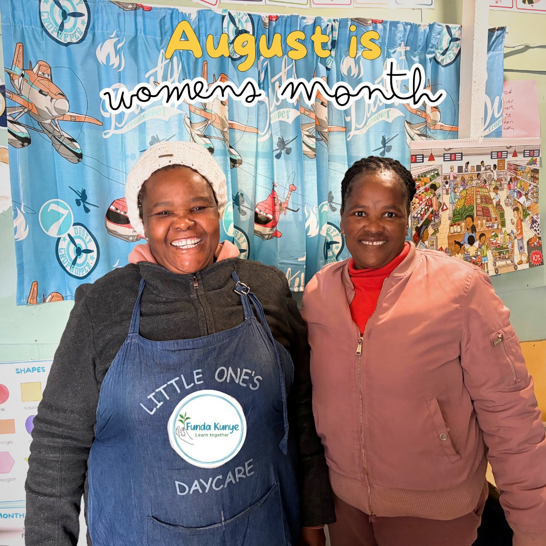 August is Women’s Month!
At Funda Kunye, we honour the strength, care, and leadership of women in our community. These incredible educators are raising the future of our communities one child at a time. 💪🏽💕
#FundaKunye #WomensMonth2025 #WomenOfStrength