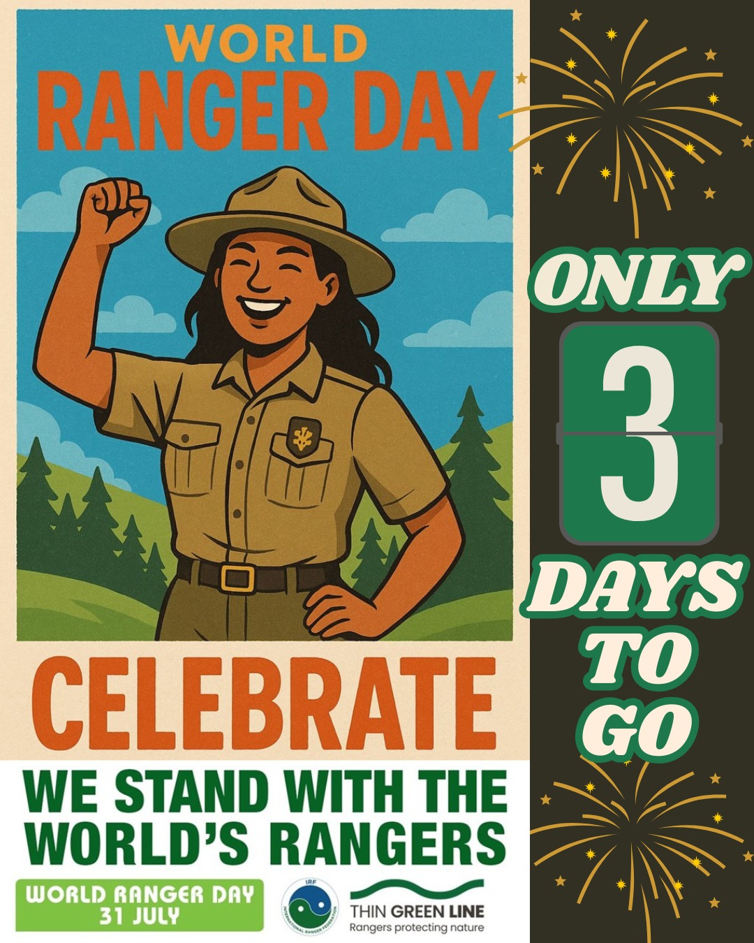 🎉 Just 3 days to go until World Ranger Day 2025!
This year, Oceania rangers are coming together in a different way — through a closed virtual gathering in the CORA Facebook group 💚🌏
📅 When: All day on Wednesday 31 July
📍 Where: CORA Facebook Group (members only)
👋 It’s a safe, rangers-only space to:
📸 Share your World Ranger Day pics or videos
🕯 Honour the fallen
🌿 Celebrate your park, patrol or team
💬 Connect with other rangers across the region
If you're part of the group, jump in and join us on the day. If not, ask your association or a fellow ranger to help get you added.
#WorldRangerDay2025 #OceaniaRangers #RangerPride #ThinGreenLine #IStandWithRangers