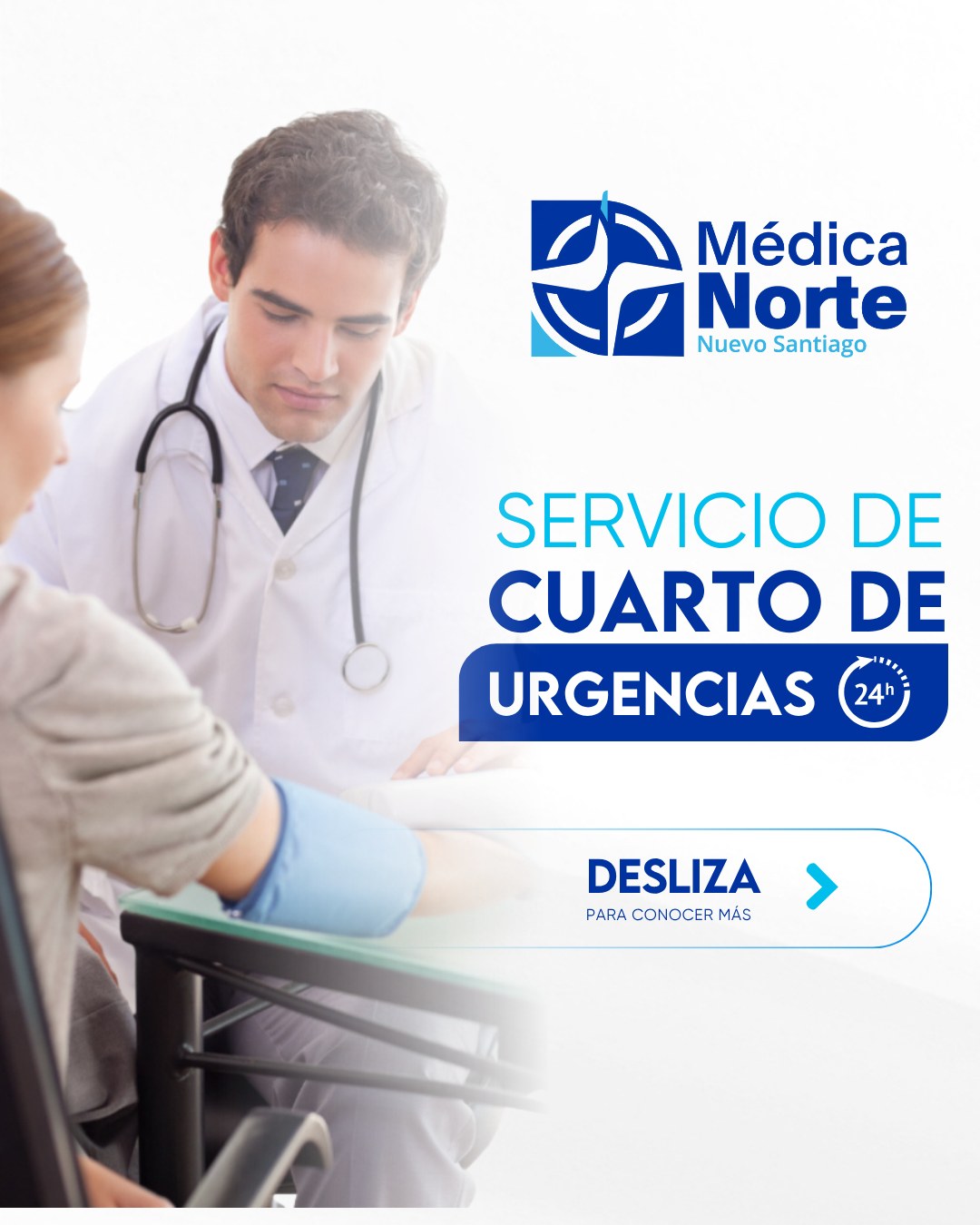 🚨 Porque las emergencias no tienen horario…
En Médica Norte, nuestro cuarto de urgencias está disponible 24/7 con atención médica inmediata, equipo capacitado y tecnología lista para actuar cuando más lo necesitas.
⏱️ Cada minuto cuenta.
📍 Estamos en Nuevo Santiago, Veraguas para ti, de día o de noche.
📞 Para más información:
☎️ 950-0047
📲 6633-1100 (solo WhatsApp)
#Urgencias24h #EmergenciasMedicas #HospitalMedicaNorte #SiempreContigo #veraguas