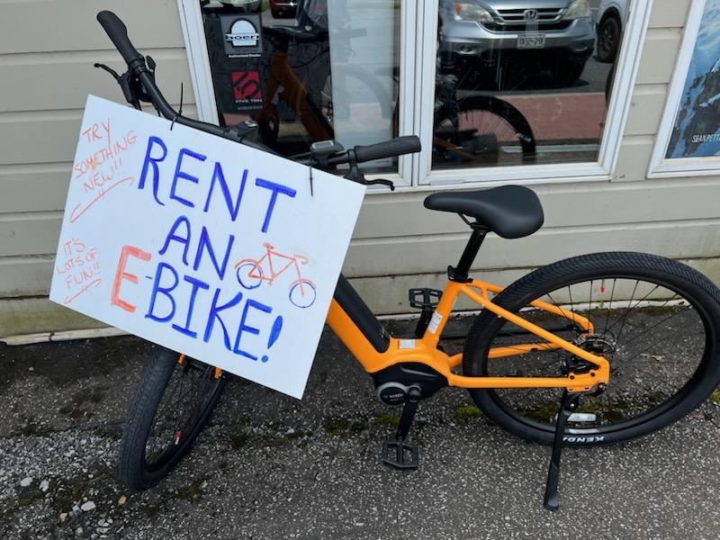 Curious about trying an e-bike? Here's why it’s a game-changer for summer exploring:
-Cover more ground
-Climb hills without all the effort
-Still get all the views and the breeze - necessities
Rent one! We’ll walk you through everything you need to know.