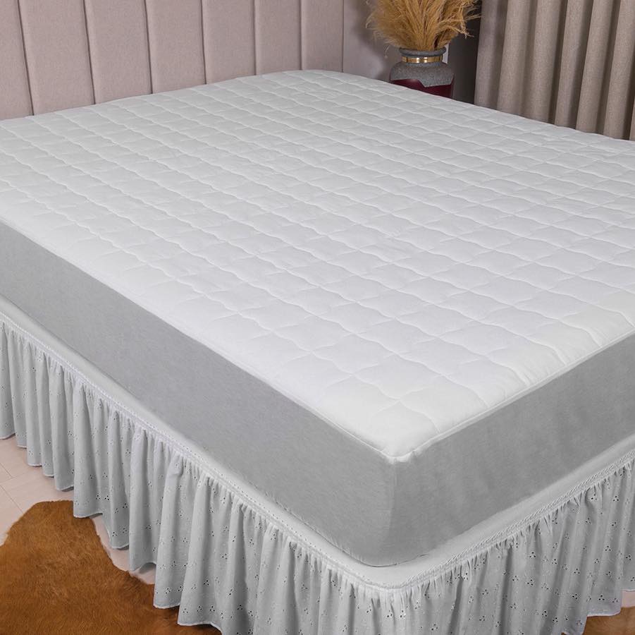 Protetor para colchão em percal com Matelasse ✨ #protetorcolchao