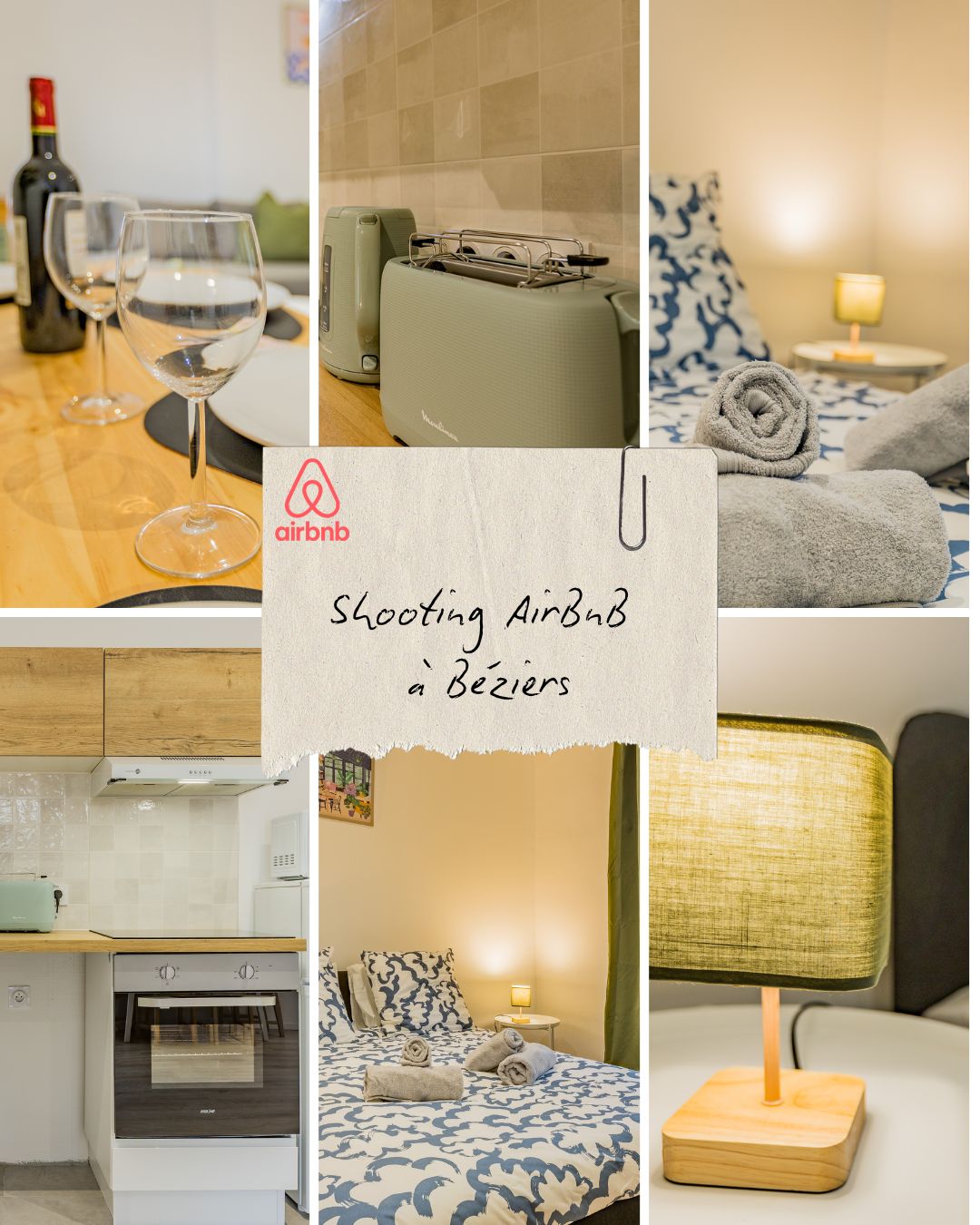 Astuce AirBnB N°3, ce que vous devez absolument ajouter votre logement pour garder votre rang : Un miroir plain-pied original, il sera bien vu pour la préparation de Mme et risque d'intégrer nombre de stories instagram.
Ce shooting photo AirBnB à Béziers a été réalisé pour @thewhiteglove.fr la conciergerie qui met les gants pour l'accueil de vos voyageurs à Béziers.