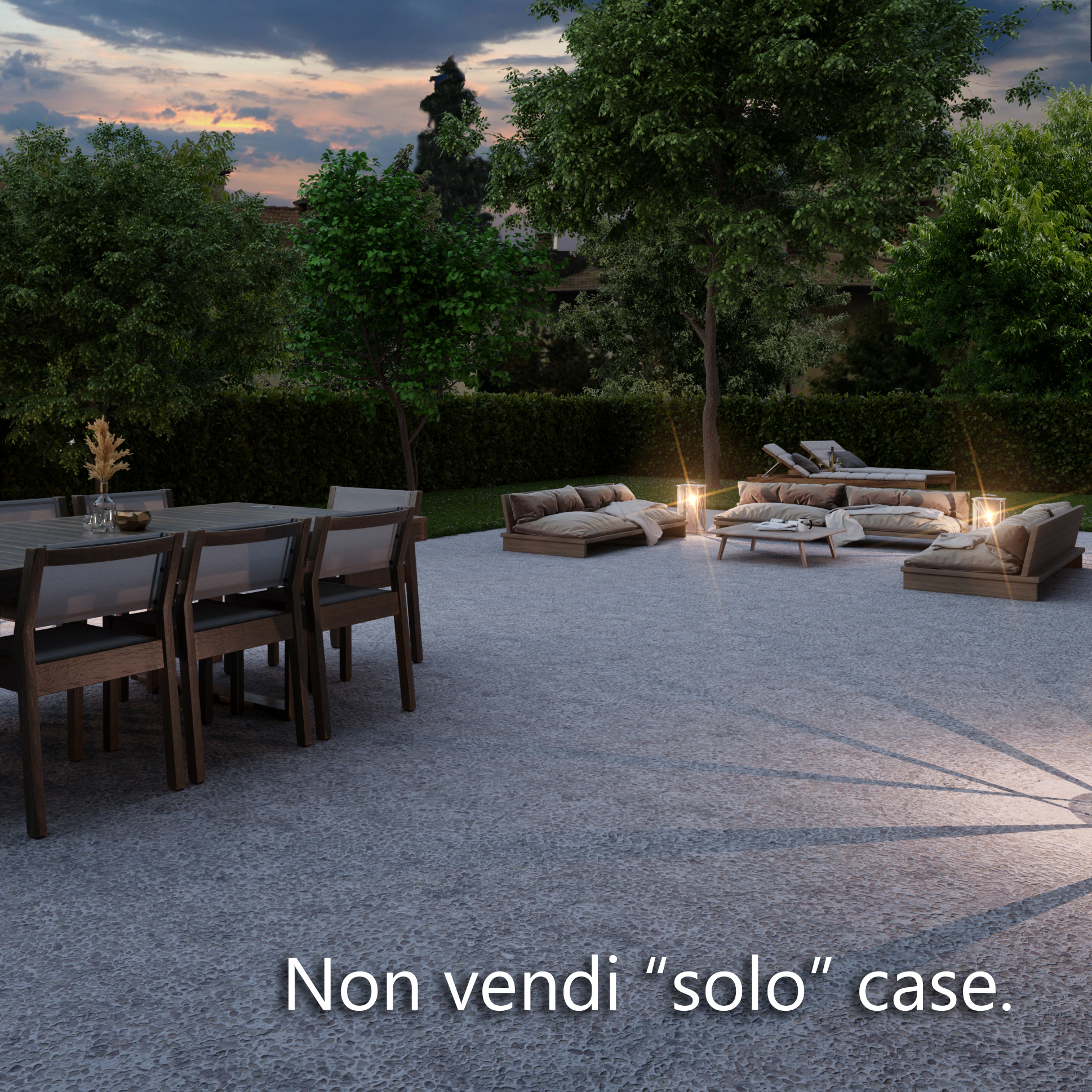 Non vendi solo case, vendi la realizzazione di un sogno.
E per farlo, occorre creare rendering 3D che trasformino le idee in realtà visive che emozionino e convincano.
Collaboriamo per rendere ogni vendita memorabile!
#rendering3d #immobiliare #architettura #realestate #visualizzazione3d #venditaimmobili