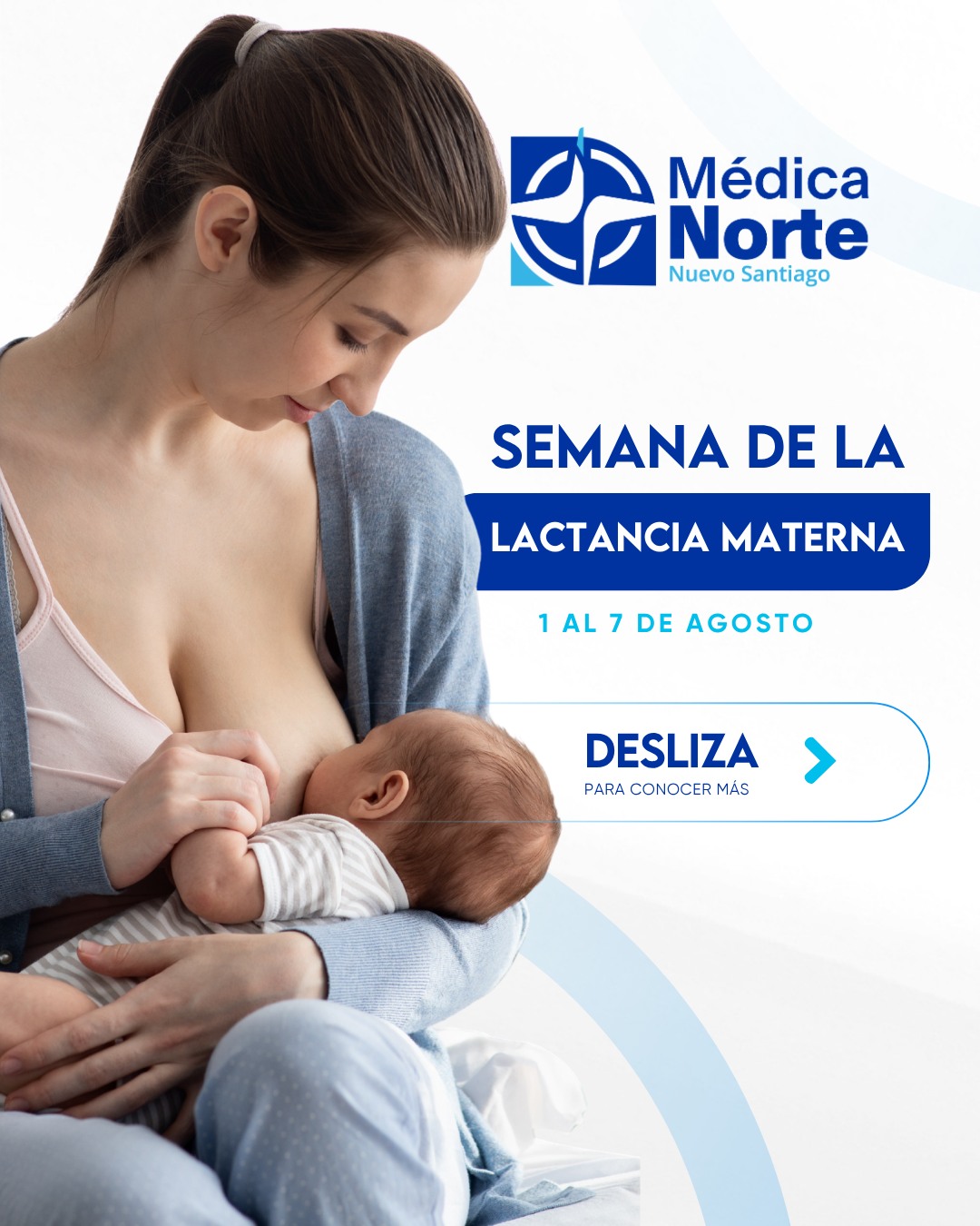 La lactancia materna no solo nutre, también protege y fortalece el vínculo entre madre e hijo.
En esta fecha especial, compartimos sus principales beneficios y derribamos algunos mitos comunes que aún generan dudas.
Informarnos es parte del cambio. 💙
#SemanaDeLaLactancia #LactanciaMaterna #SaludMaternoInfantil #HospitalMédicaNorte #TuGuíaAUnaMejorSalud
