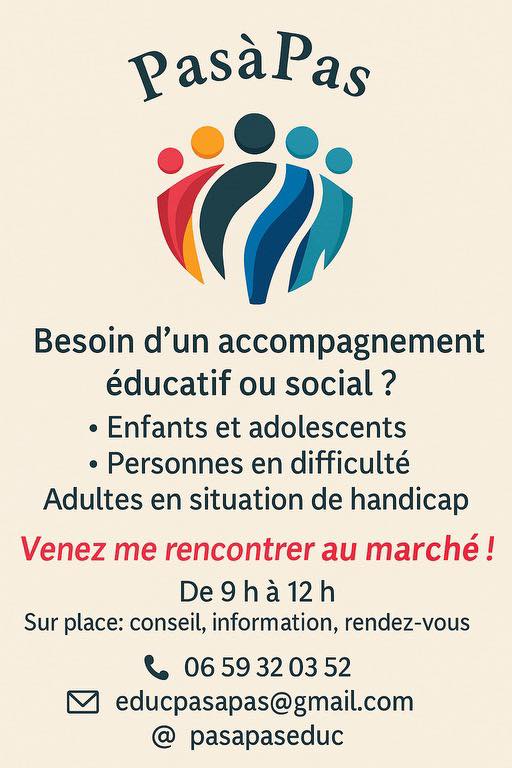 Rendez vous le 06 Août au marché de Sault, place du marché ! 💪🏻