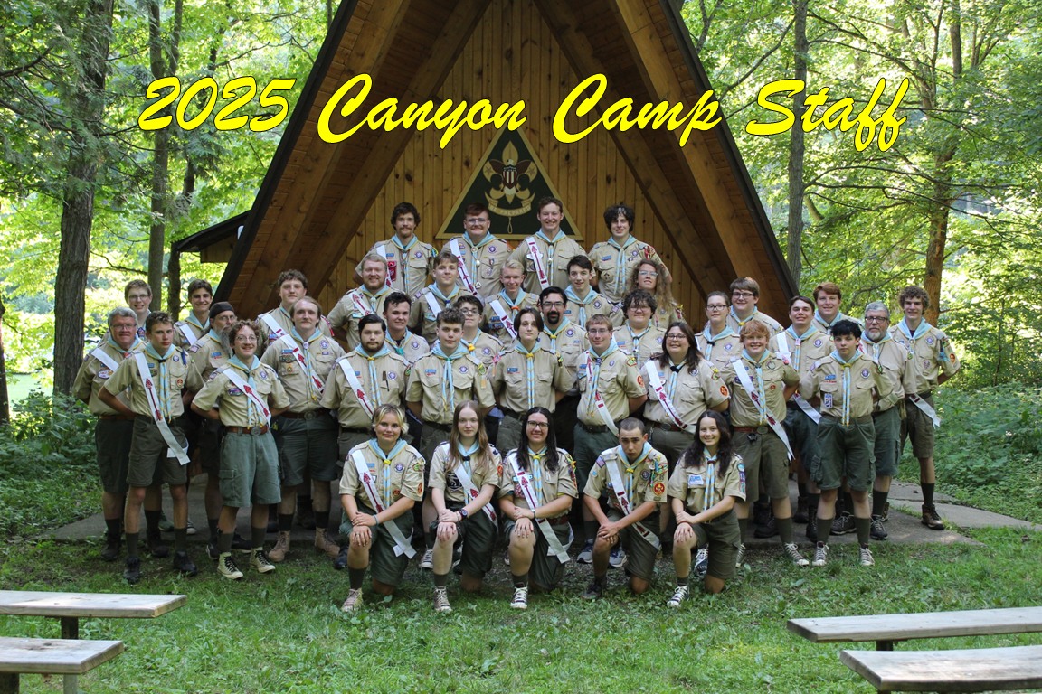 From the 2025 Canyon Camp Staff – Thank You.
Each day, we strive to live out the words of “That Little Scout Who Follows Me.” It’s a privilege to serve the nearly 1,000 Scouts and Scouters who walked through our front gate this summer.
A more formal year-end recap will be shared on our website in the coming weeks—but for now, we simply say: thank you!
#CanyonCamp2025 #ScoutingTradition #Grateful