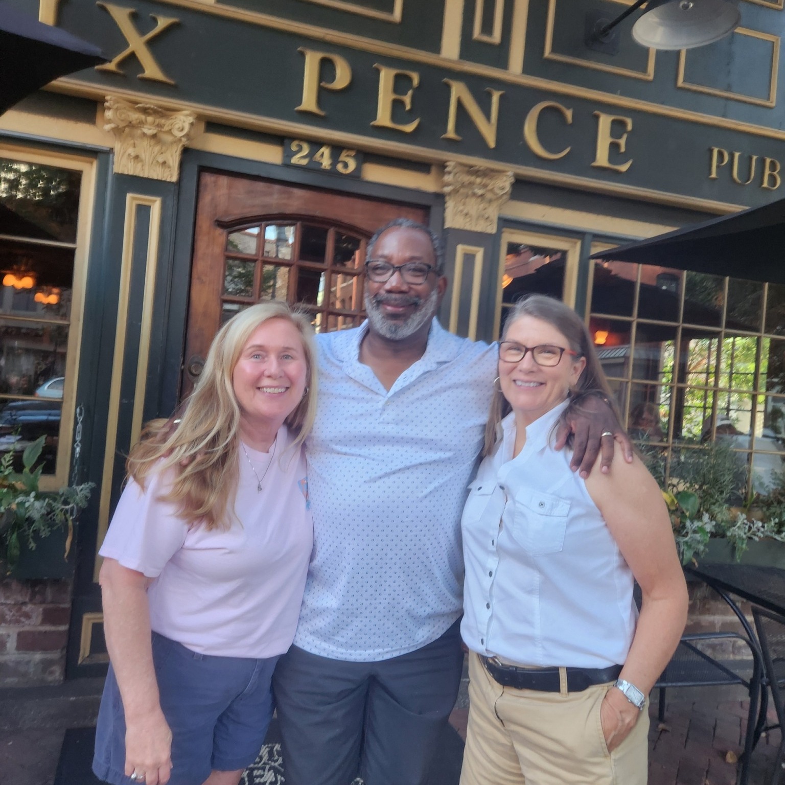 47 years of friendship on display!! On a recent visit to my hometown of Savannah, GA I got to meet up with my good friends Leeann and Lori. We met as high school kids all those years ago, and we’re still here!