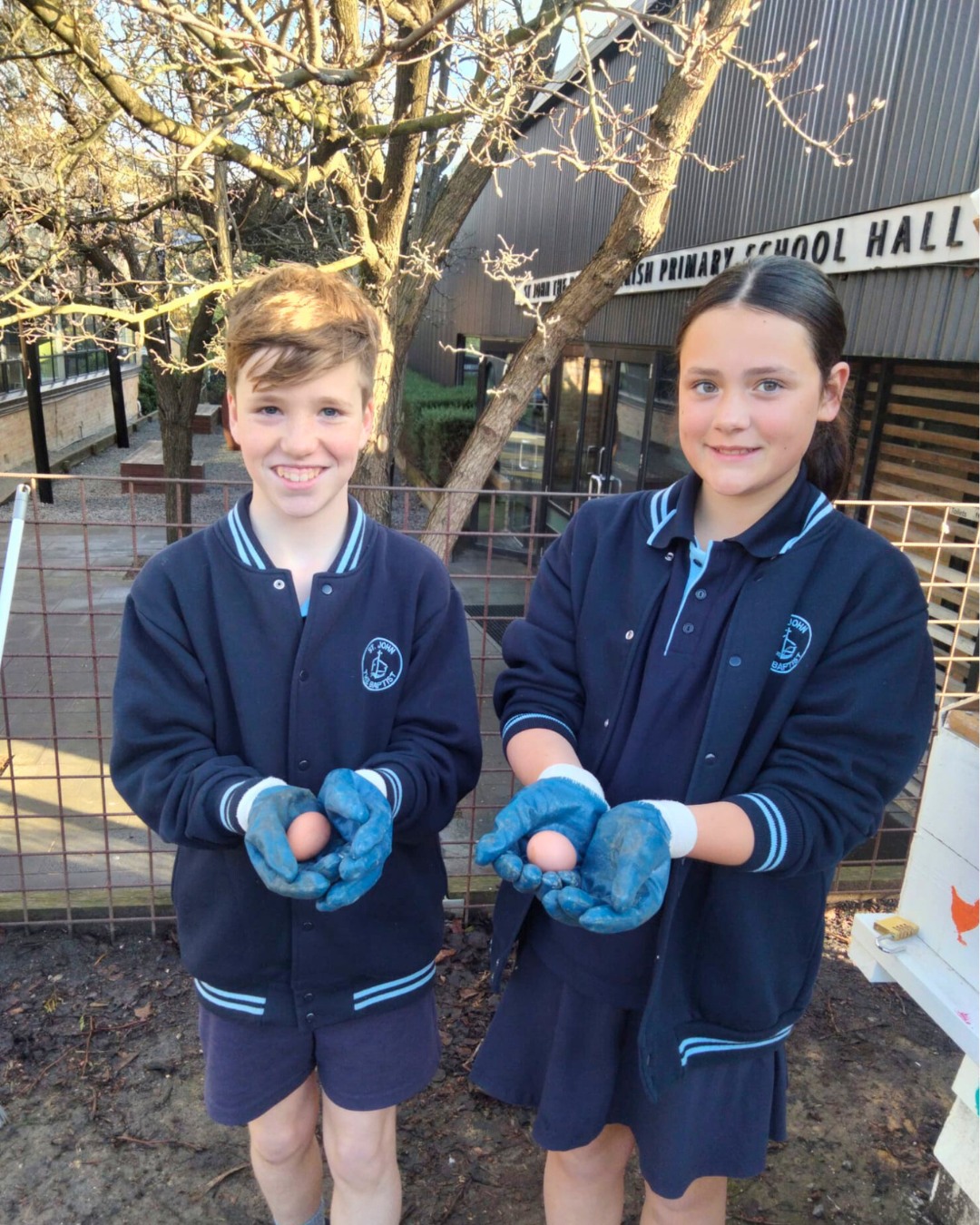 🐔🥚 What egg-cellent news! Our school chickens have laid their very first eggs! There's so much excitement as students discover these little surprises in the coop. We couldn’t be prouder of our feathered friends! 🐣💛
#SJB2025 #stjohnthebaptistprimaryferntreegully #melbournecatholicschools #HopeFilledCommunity #enrichedcommunities #lightingtheirpath #catholiceducation
