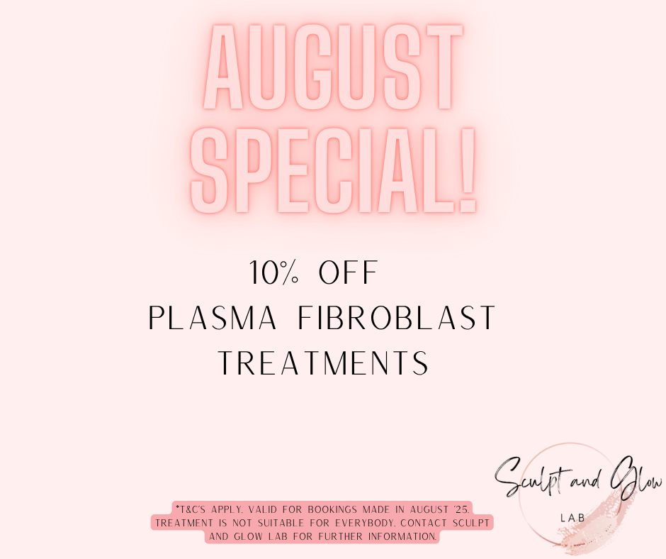 🥳AUGUST SPECIAL!🥳
10% off Plaxpot Plasma Fibroblast treatments!🪄
Winter is the PERFECT time for Plasma Fibroblast treatments! Why? Sun exposure is usually less and the cooler temperatures actually help the healing process!
👁So let's tighten those droopy eye lids with a non surgical upper blepharoplasty, now ONLY $269!* This also includes treating the crows feet!
Here at @sculptandglowlab, we are dual certified in Plasma Fibroblast treatments, using the latest Plaxpot Plasma Fibroblast pen! 👏
Want to know more about Plasma Fibroblast?
Book your FREE Consultation NOW!
What is Plasma Fibroblast?
Plasma Fibroblast is an ultimate non-invasive, rejuvenation treatment that can produce similar results to invasive surgeries, injectables and laser, treating lax/sagging skin on the body.
The device causes a micro injury on the skin that causes the skin cells in the immediate area to contract and tighten. The results will continue to improve over the next 3 months as new collagen and elastin fibres are formed.
HURRY! Limited appointments are available before Hayley goes on maternity leave!🤰
Why choose @sculptandglowlab?
✅Experienced & fully qualified nurse-led clinic, using specialised techniques with proven results!
✅State of the art devices are used that are clinically proven to deliver results
✅Individual treatment plans to achieve your desired results
✅FREE consultations
✅Monthly specials
✅Comfortable, non-judgemental clinic
✅240+ ⭐️⭐️⭐️⭐️⭐️ reviews
.
*T&C's apply. Valid for bookings made in August '25. Treatment isn't for everybody. Contact @sculptandglowlab for further information. A consultation is required a minimum of 2 weeks prior to any Plasma Fibroblast treatment. Strict pre/post treatment care must be followed to ensure optimal results. Post treatment healing gel must be purchased for $74.99.
.
#PlasmaFibroblast #PlaxpotPlasma #nonsurgicalblepharoplasty #UpperEyelidLift #EyeRejuvenation #ThinkingOfEyeSurgery #YouthfulEyes #noninvasivefacelift #perthbeautydeals #jowllift #agingskintreatment #bodysculptingspecialist #SmoothSkin #fatcaviationperth #plasmafibroblastperth #lowereyetreatment #plasmapenperth #nurseledclinic