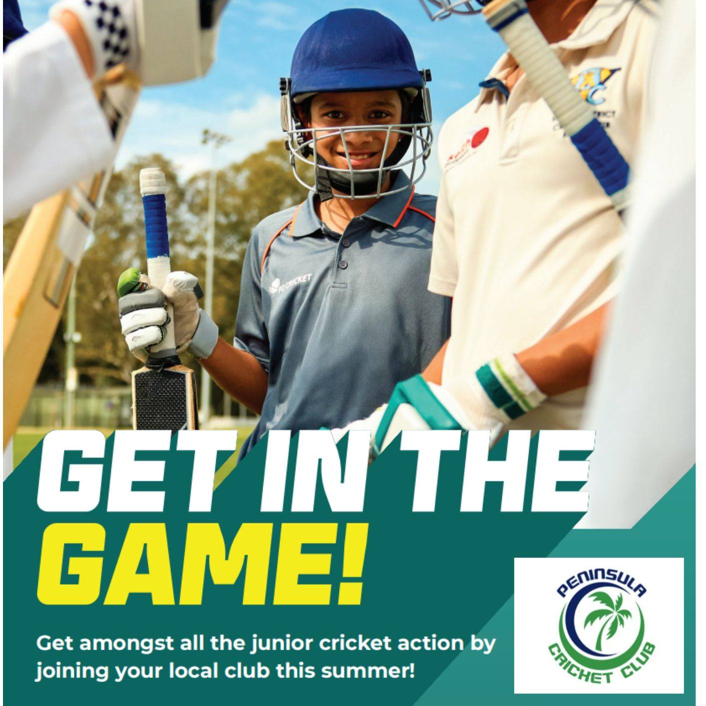 🏏 Calling all future cricket stars!
Peninsula Cricket Club is on the lookout for keen kids to join our U13s and U14s teams this season!
⚡ Whether you're a seasoned player or just keen to give cricket a go – now’s the perfect time to pick up the bat and be part of something awesome.
⏳ Can’t commit to the full season? No worries! We’ve got flexible options – just reach out and we’ll find something that works for you.
📲 Head to www.peninsulacricketclub.com.au to get in touch and join the fun!