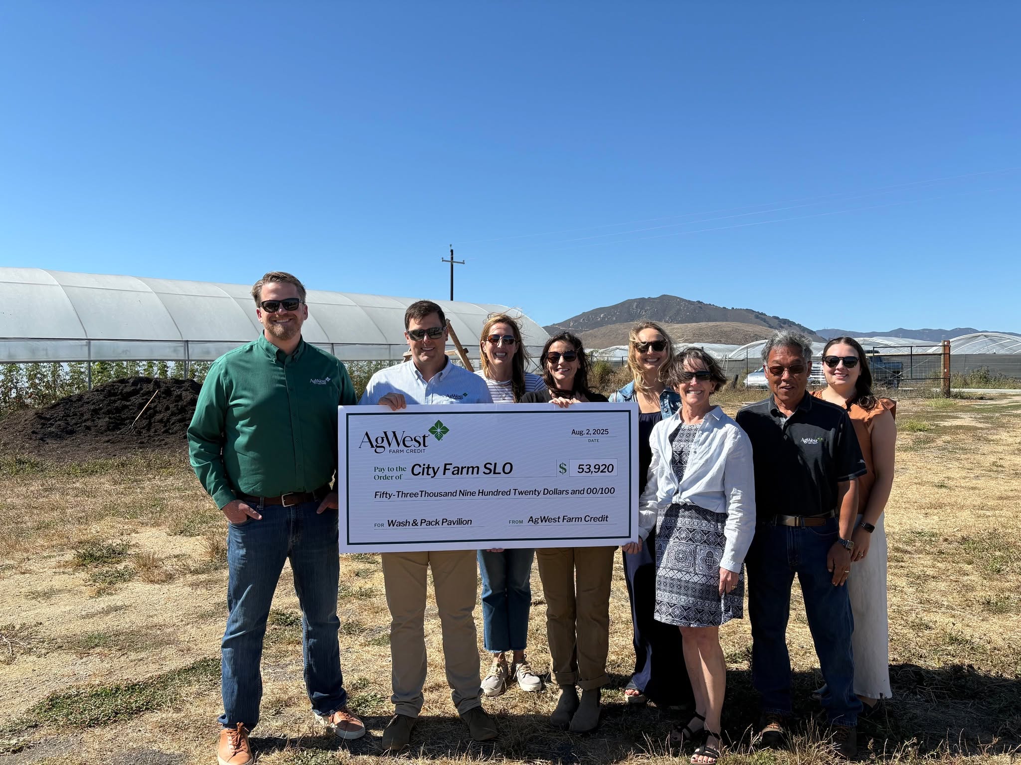 Weโre sending our most sincere thanks to our friends at Ag West Farm Credit for their generous grant funding which will help us build our long-anticipated Wash & Pack Facility! ๐ฅ๐ฟ๐ฆ
This facility is a game-changer! It will allow us to expand both our youth education programs and farming operations, which means more healthy, local food reaching more people in our community. ๐ฑ
Ag Westโs investment in our mission and our community is inspiring. Thank you for helping us grow! ๐
@agwestfc