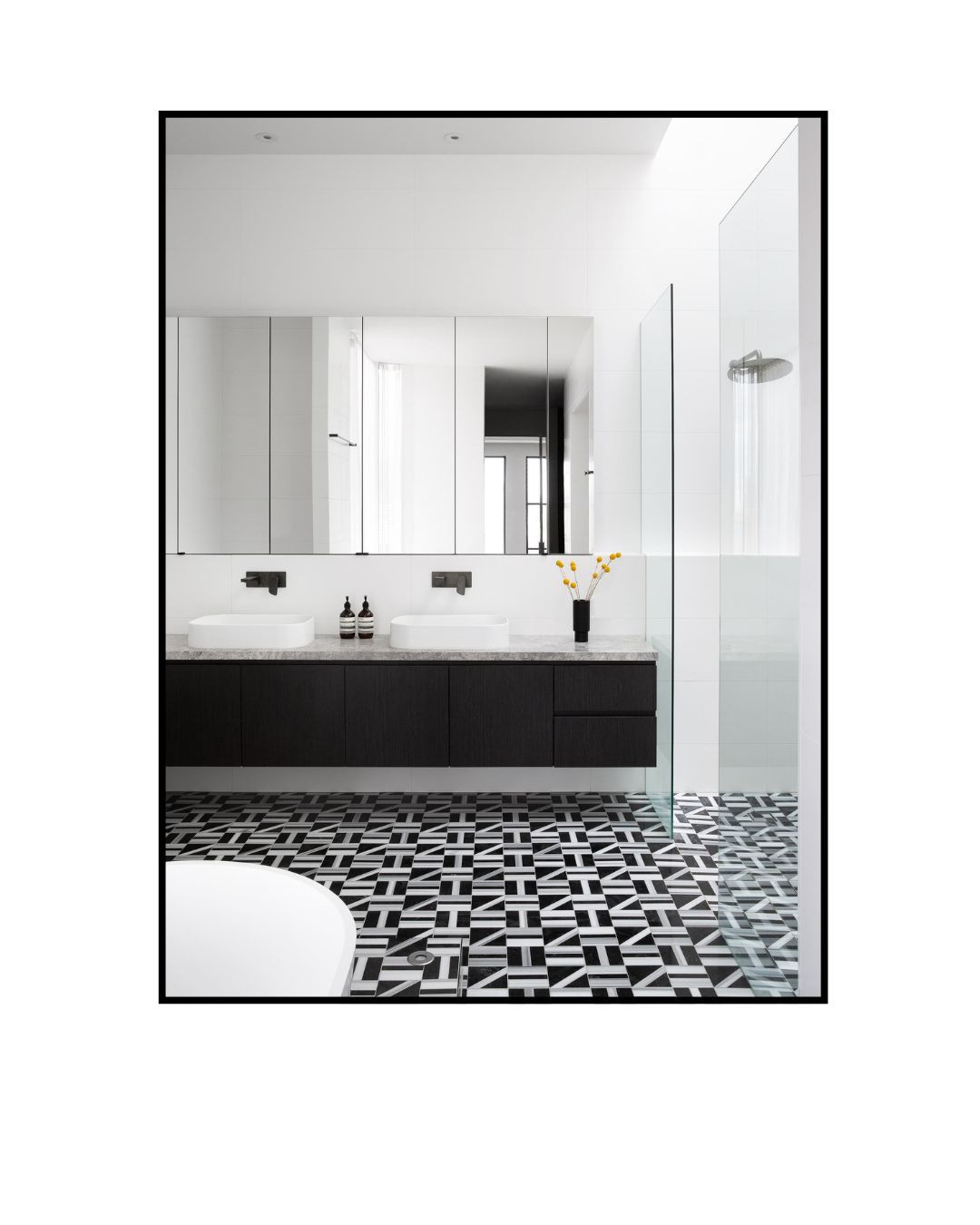 Every line, every surface, every reflection - deliberate.
This ensuite pairs bold geometry with refined finishes to create a space that feels both expressive and grounded. With considered lighting, mirrored repetition, and clean floating forms, the result is a bathroom that balances visual impact with functional clarity.
Crafted to feel calm, composed, and unapologetically detailed.
#ThurvaProjects #PrecisionBuilt #ArchitecturalBathrooms #BespokeDetailing #QLDBuilder #LuxuryEnsuite #brisbanebuilder