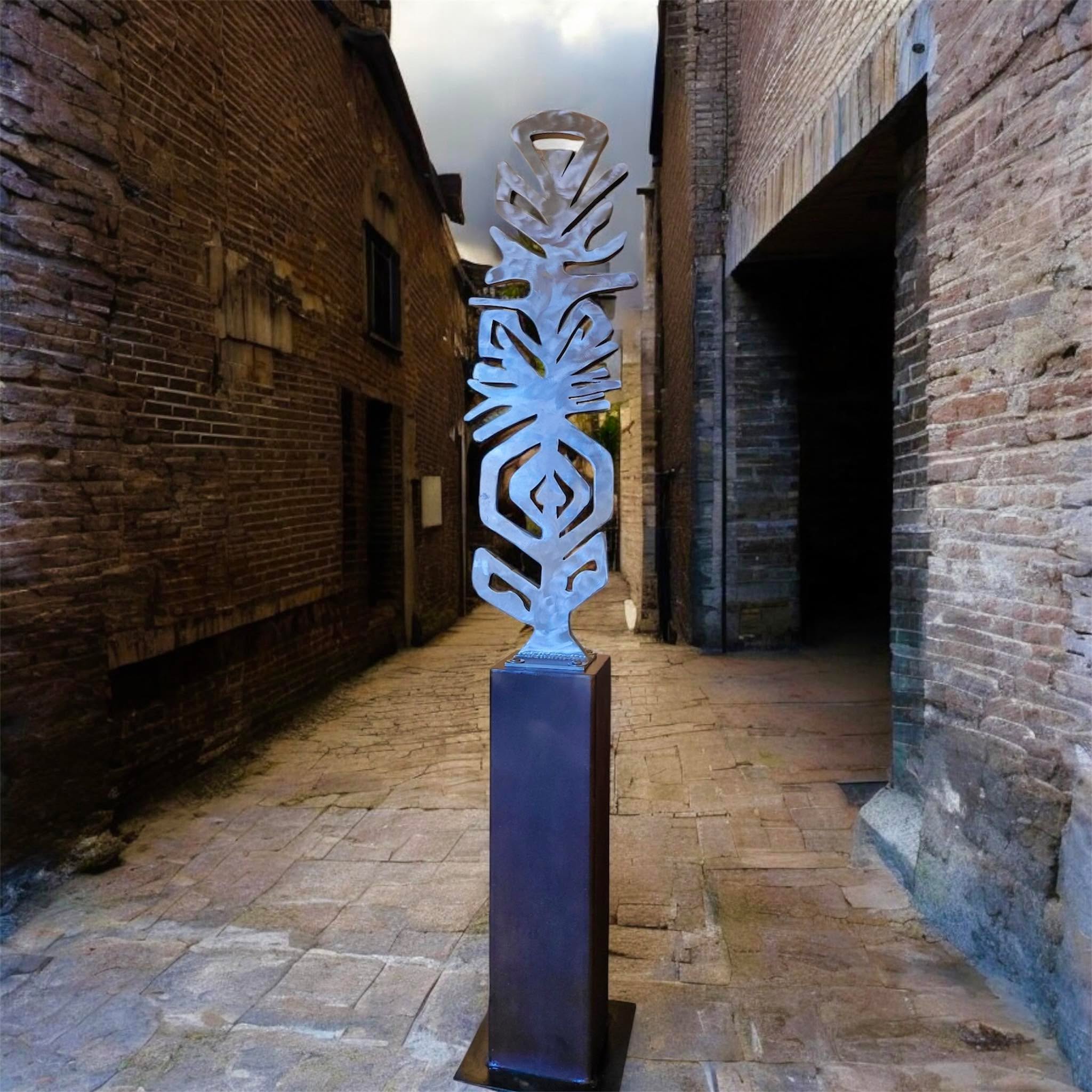 “A Flower Grows in Brooklyn” is now traveling to Sculpture in the Park for its debut appearance.