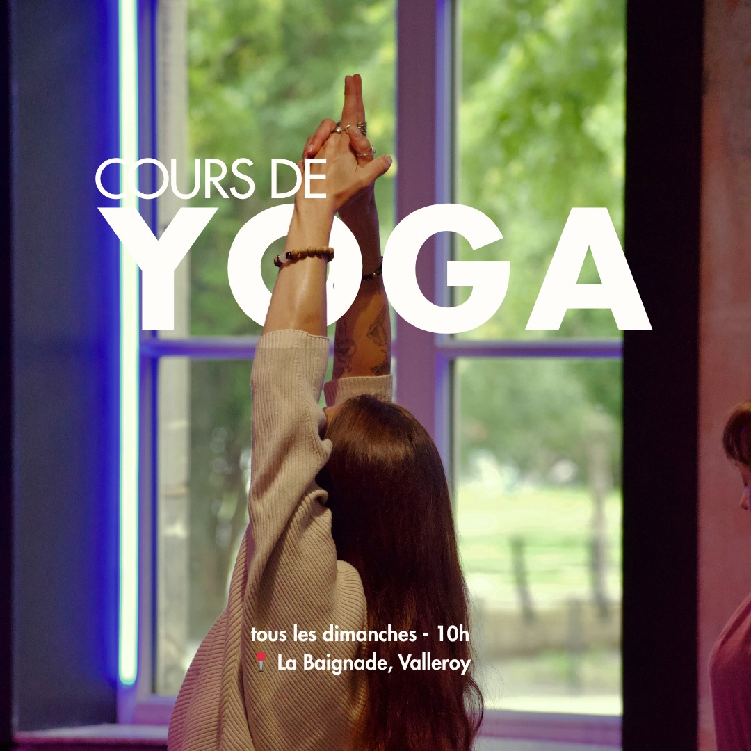 Cours de YOGA en plein air ☀️ 🌳
Cet été, rdv à la baignade de Valleroy, tous les dimanches - 10h pour un cours de yoga ! Rejoins le groupe whatsapp pour t'inscrire 🧘