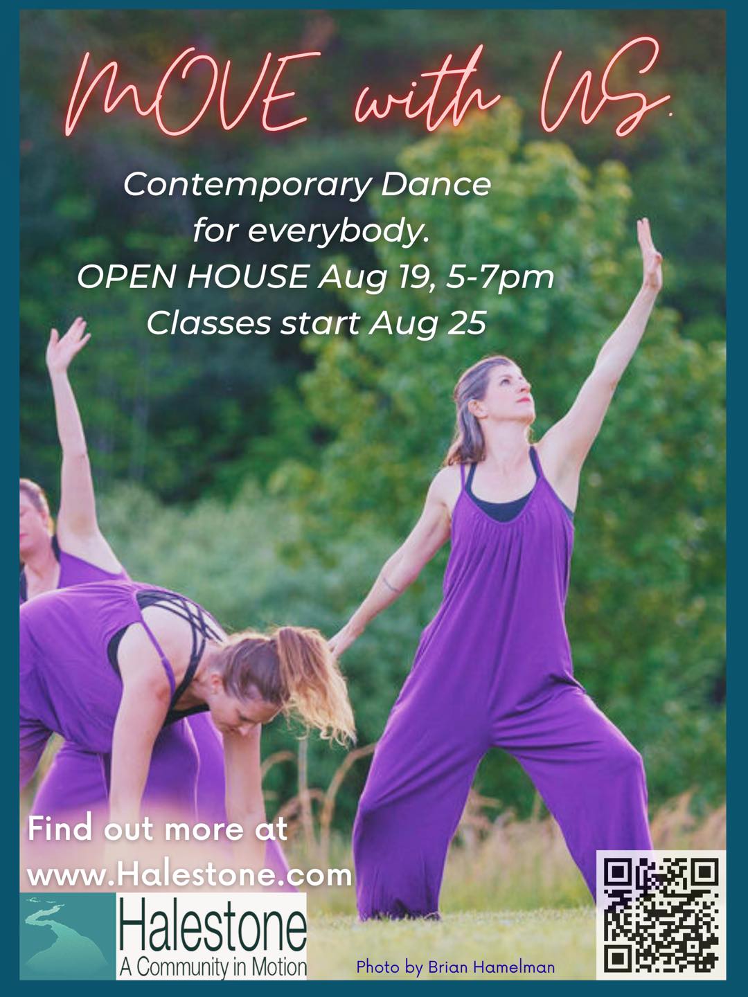 Come move with us! Registration is open on our website www.halestone.com with exciting new classes.
#halestone #halestonedancestudio #anyoneandeveryonecandance #communityinmotion #rockbridgecountyva #lexingtonva #buenavistava #dance #danceclass #danceclassesforkids #adultdance #adultdanceclasses #adultdancecommunity #dancecommunity