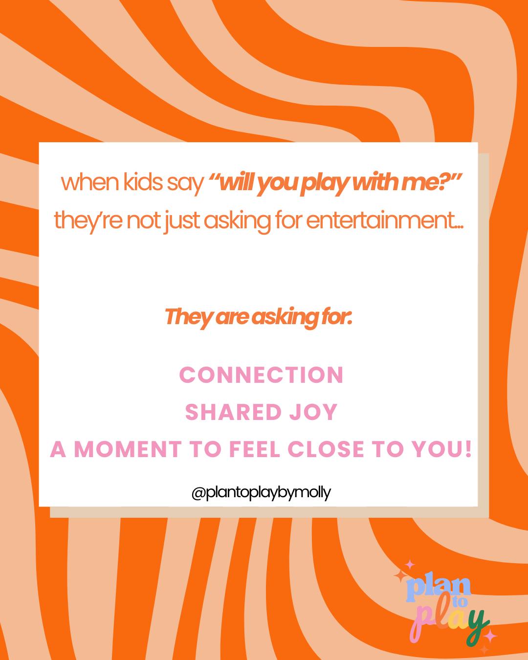 Just a little reminder that connection lives in the simplest moments!
#motherhood #playtime #connectionmatters #raisingkids #parenting #playbasedlearning #MomLife #quotes #reminder