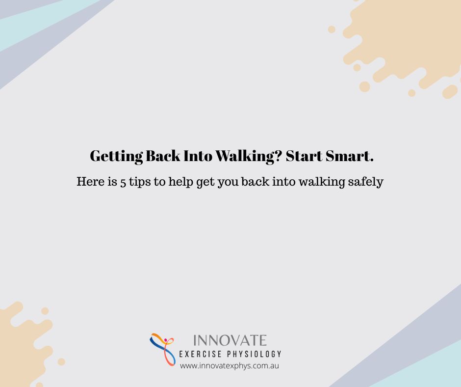 Getting Back Into Walking? Start Smart.
Maybe life got busy.
Maybe you’ve been recovering from illness or injury.
Or maybe you’ve just lost the habit.
Whatever the reason, jumping straight into long, fast walks after a break can leave you sore, tired, or even injured.
Start small – 10–15 minutes at a comfortable pace.
Build gradually – increase your time or distance slowly each week.
Focus on posture – stand tall, shoulders relaxed, arms swinging naturally.
Wear good shoes – your feet and joints will thank you.
Listen to your body – gentle soreness is okay; sharp pain is a stop sign.
Walking is one of the simplest, most powerful ways to improve your health — but how you return matters.
At Innovate Exercise Physiology, we help people get back to movement safely and confidently.
Book your session today and take your first step forward — literally.
www.innovatexphys.com.au