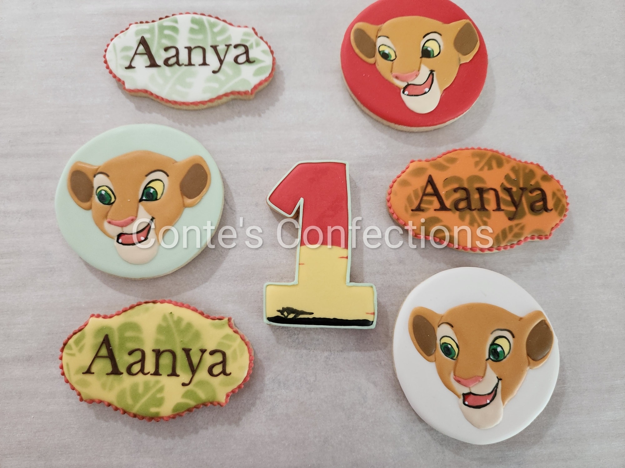 Birthday sugar cookies