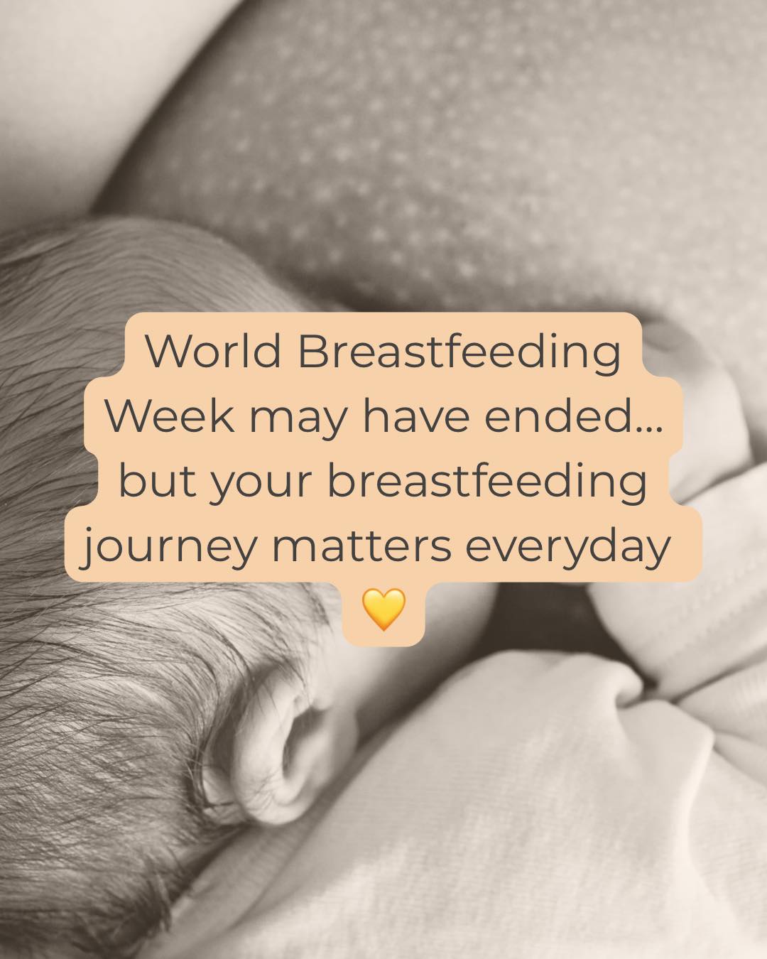World Breastfeeding Week has ended… but the support doesn’t stop there.
Whether you’re breastfeeding, pumping, mix feeding, chestfeeding, or formula feeding, your effort, love, and dedication deserve to be acknowledged all the time.
Every feed, every cuddle, every decision, it matters 💛
#WorldBreastfeedingWeek #InfantFeedingSupport #IBCLC #NormalizeFeedingBabies #CompassionOverPerfection