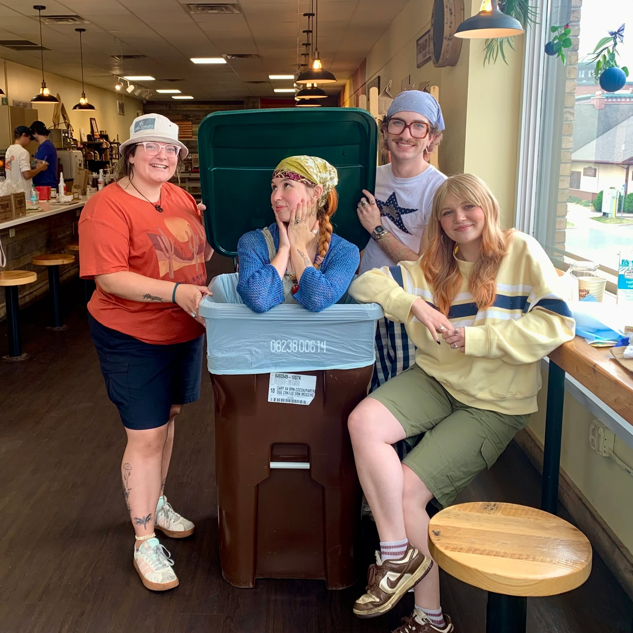 How about a little compost with your next café? Welcome to our newest curbside composters, @trenary_toastmqt! Our fav is the classic cinnamon toast with a cup o' joe. Try it out, and tell them thank you for composting while you're at it! #compost #composting #walkthewalk #zerowaste #sustainability