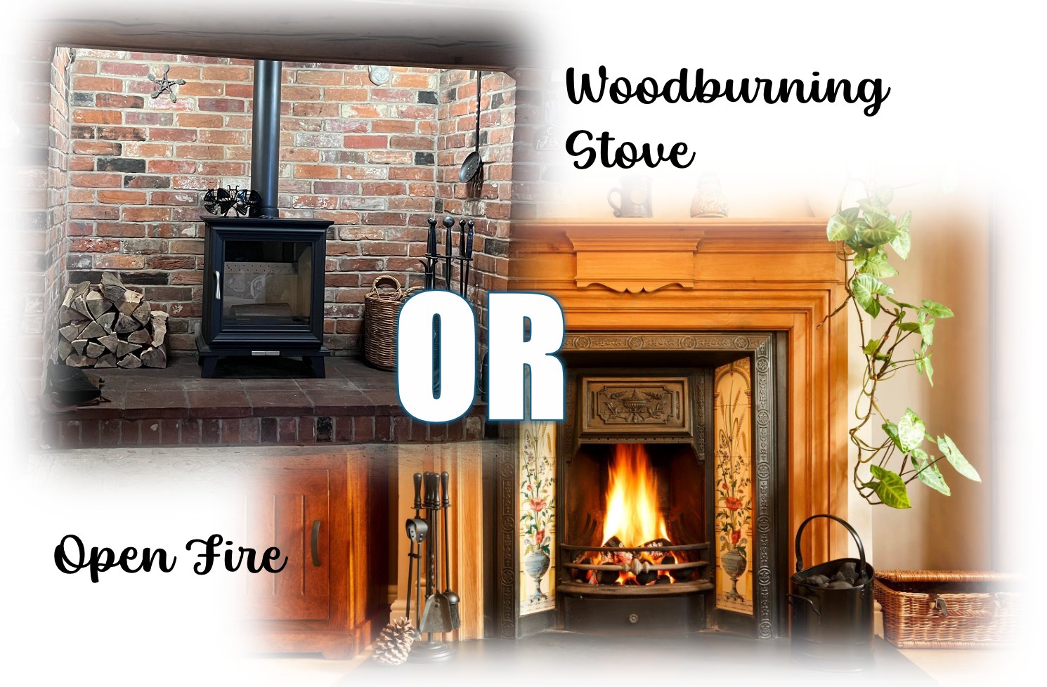 Which do you prefer? 🔥
Or do you have an Open Fire but would like a Woodburing / Multifuel Stove?
Comment Below ⬇
My vote goes to WOODBURNING STOVE 🔥💞