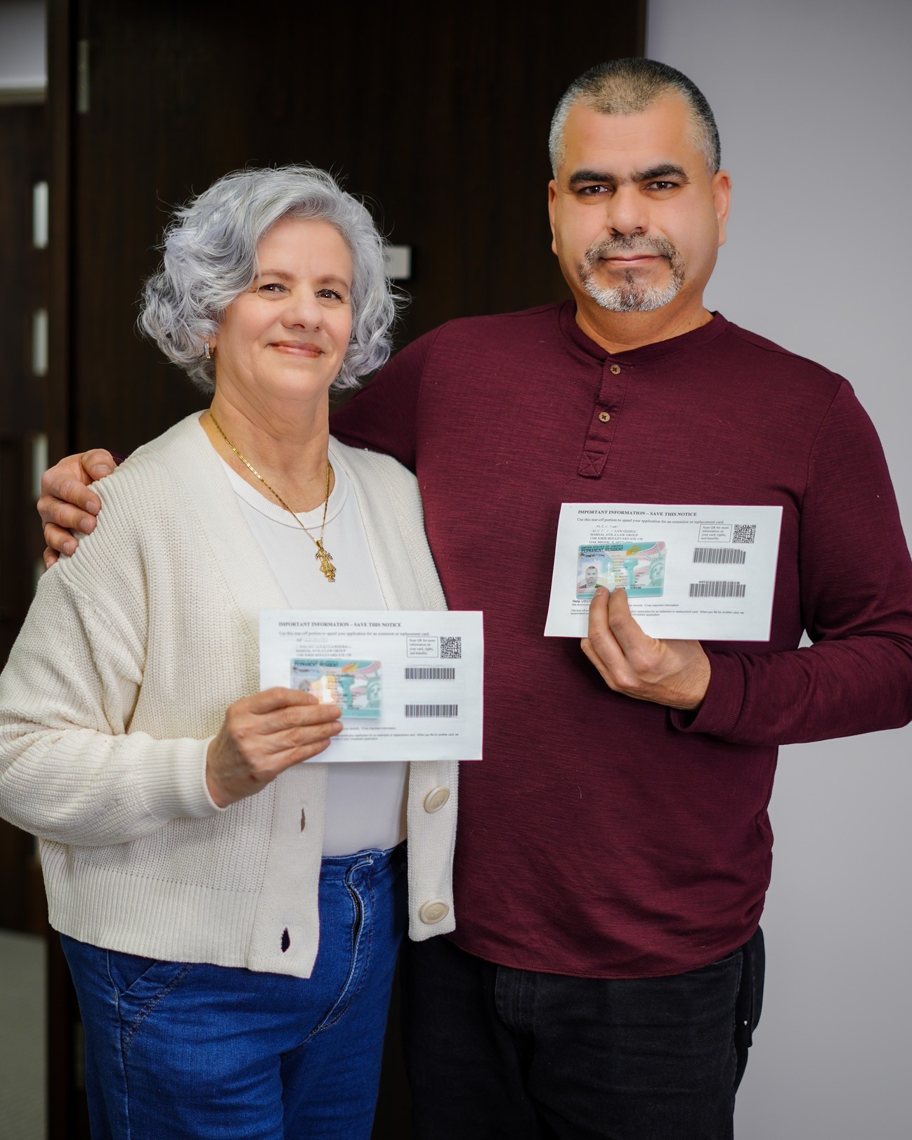 Resultados que hablan por sí solos!
En Marsal Avila Law Group seguimos ayudando a nuestros clientes a obtener su residencia permanente, con preparación estratégica y representación directa.
La primera consulta es gratuita y siempre hablarás con uno de nuestros abogados.
📞 Llámanos para una evaluación profesional de tu caso: 773-762-2500
#abogadosdeinmigracion