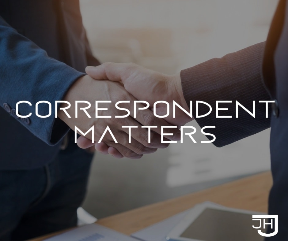 Correspondent matters handled with precision, professionalism, and integrity. Because every handshake counts.
#CorrespondentMatters #LegalSupport #ProfessionalService #TrustedExcellence #jhjattorneysinc