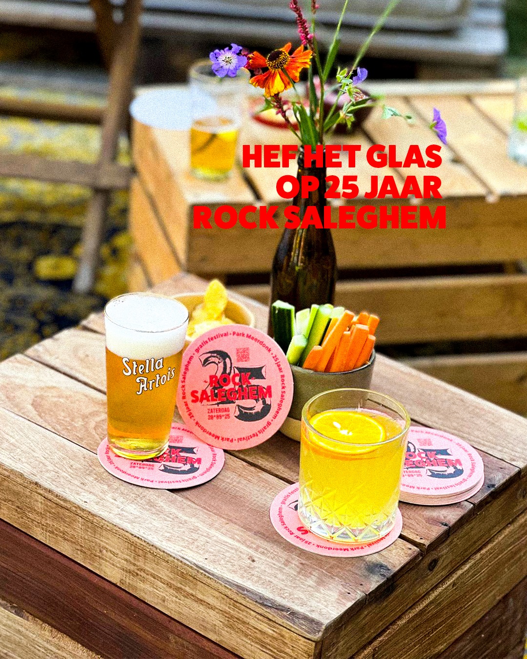 Hef het glas op 25 jaar Rock Saleghem! En zet het daarna terug neer op één van onze bierkaartjes. Spot ze bij de horeca in en rond Meerdonk. Mocht ge nog een excuus zoeken om op café te gaan deze zomerse week... #meerdonk #rocksaleghem #waasland #free #GRATIS #feest #jubileum #festival #bierkaartjes #horeca