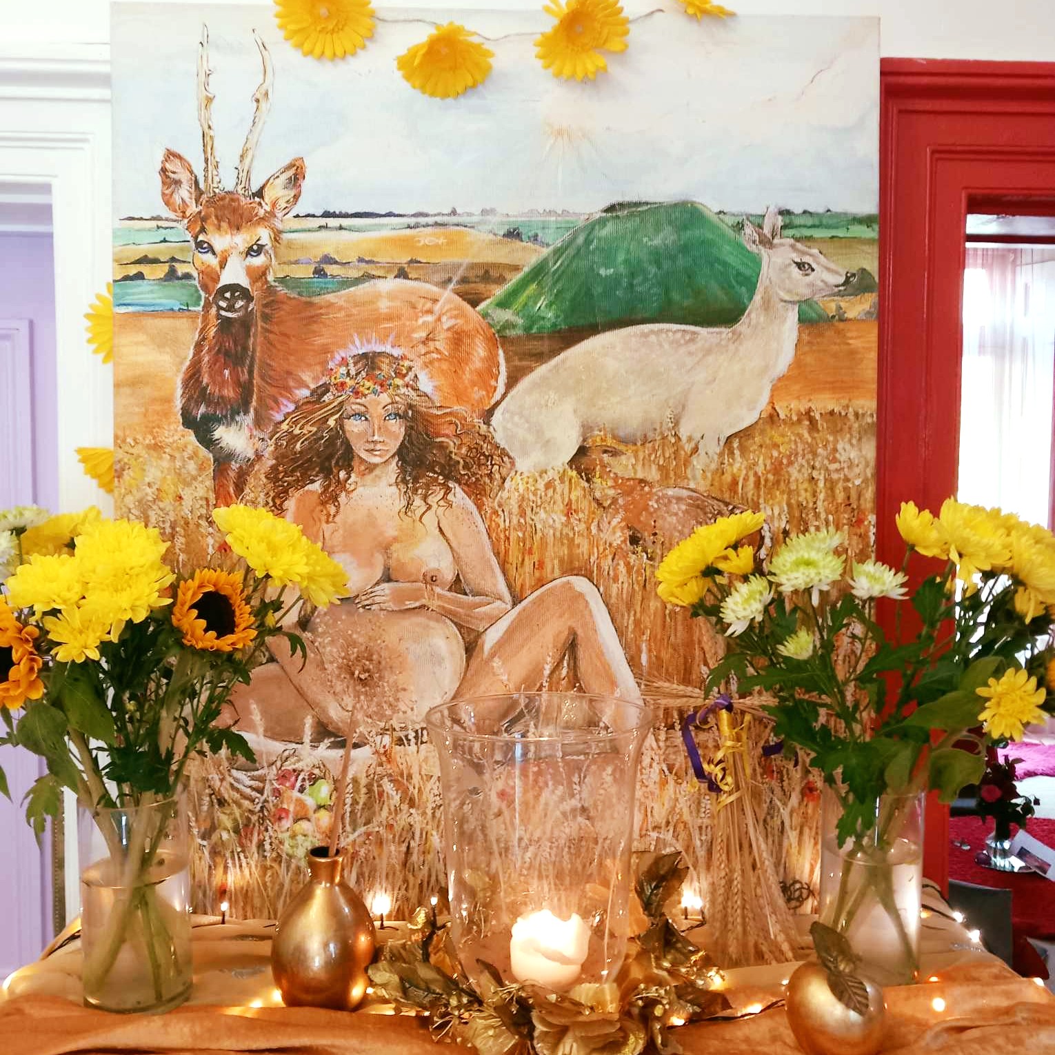 💛 Wishing you a Blessed Lammas from all of us here at Goddess House 💛
We celebrate Mother Earth at this abundant time of the year.
We give thanks for the bounty of the First Harvest.
For the grain that nourishes us,
For the warmth of the sun and the life-giving rain,
For the abundance She provides, we offer our gratitude.
Celebrate with a nourishing healing treatment for yourself at this potent time of harvest and abundance.
Our therapists tune in with the energy of the land of Avalon and the seasonal festival, to offer you a truly unique and healing experience!
Contact us on goddesshousehealing@gmail.com to book your massage, healing, or ceremony.
We are open from Monday to Saturday from 10 am to 4 pm.
#ladyofavalon #avalon #healing #Glastonbury #lammas #lammasblessings