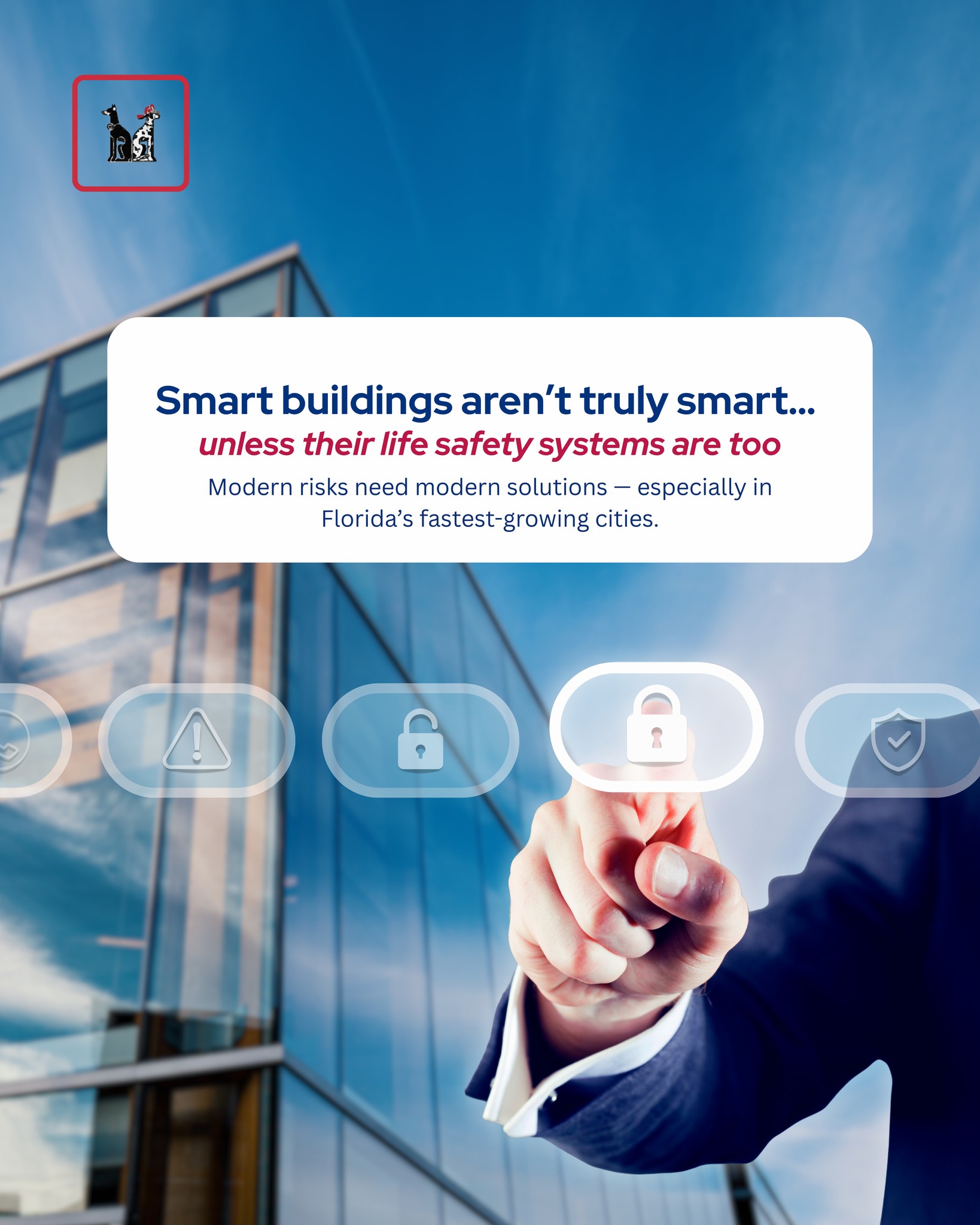 Smart buildings arenāt truly smart⦠unless their life safety systems are too. š„š
In Florida, property technology is evolving quickly, but so are the risks.
From high-rise fire protection to secure access and hygienic environments, todayās commercial and residential spaces require more than traditional solutions.
Hereās what that looks like in practice:
⢠IoT-connected fire and life safety systems for real-time alerts and diagnostics
⢠Modern security tech that integrates with building management systems
⢠Advanced cleaning solutions for tech-heavy, high-traffic, or sensitive environments
These systems not only improve response times and reduce risk ā they also support compliance, lower maintenance costs, and enhance tenant confidence.
š Serving Floridaās growing network of smart buildings, mixed-use spaces, and high-density properties.
#SmartBuildingSafety #FireProtectionFL #BuildingSecurity #TechEnabledCleaning #FloridaPropertyTech