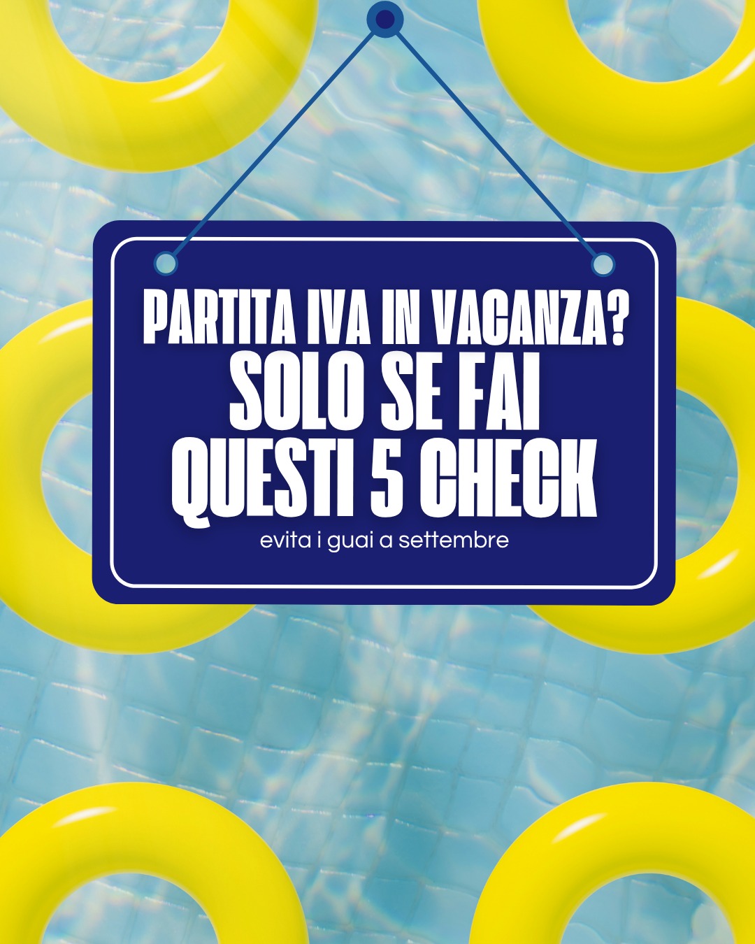 đď¸ Partita IVA e vacanze: missione possibile
SÏ, puoi staccare⌠ma solo se hai fatto i 5 check fondamentali.
PerchÊ quando sei freelance o imprenditore, la vera libertà non è solo partire⌠è partire sereno.
Nel carosello trovi:
â
cosa mettere in ordine prima di chiudere il pc
â
come evitare brutte sorprese al rientro
â
i passaggi per non perdere clienti (e fatturato)
đĄ Spoiler: non basta impostare la risposta automatica.
Sfoglia â organizza â parti senza ansia.
#partitaiva #freelanceitalia #vacanze #checklistbusiness #senapaconsulenza #smartstrategy