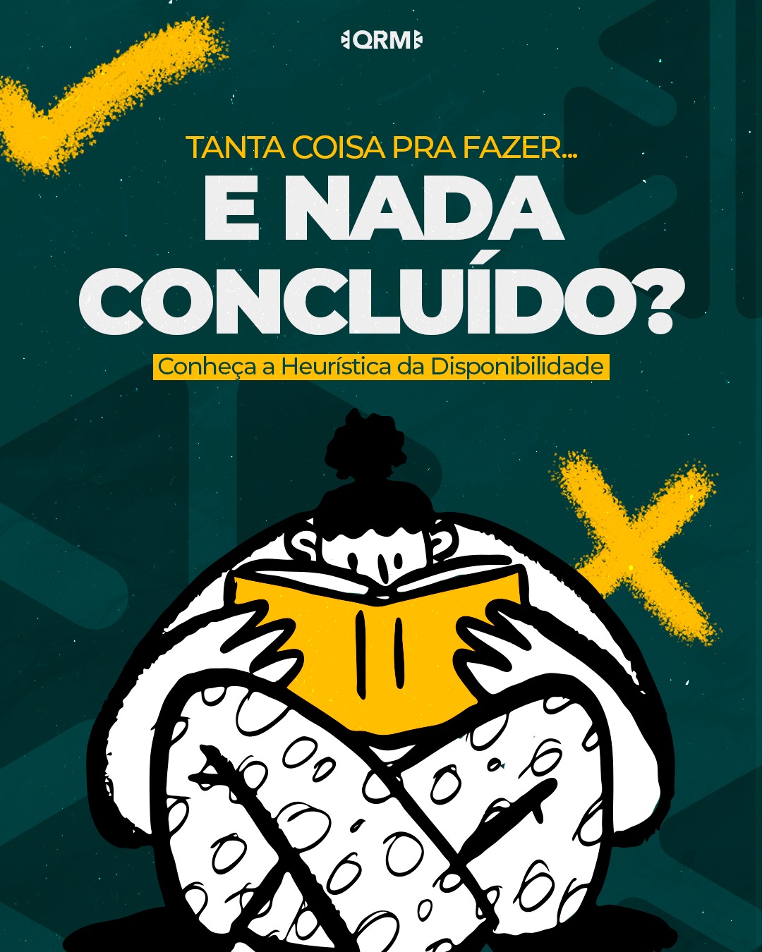 😵💫 Aquela sensação de estar atolado em tarefas pode ser menos sobre trabalho demais e mais sobre como o seu cérebro enxerga o que ainda não foi concluído.
Nem sempre é o volume que pesa.
Às vezes, é a forma como nossa memória dá destaque ao que está pendente e esquece o que já foi feito.
💡 Nesse post a gente explica a Heurística da Disponibilidade, como ela funciona e como driblar seus efeitos negativos!