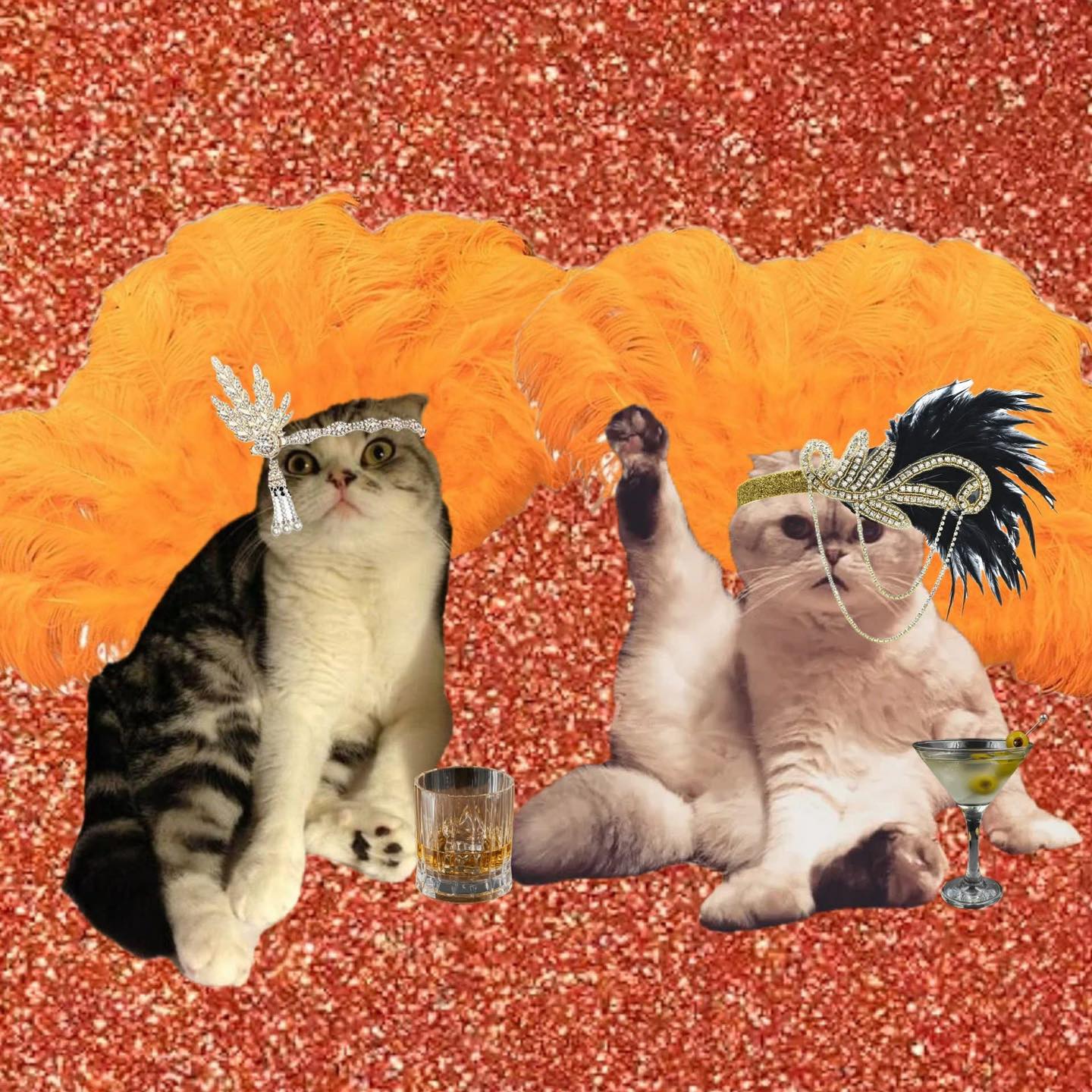 Prepping for our showgirl era ✔️ Painting everything in sparkling orange ✔️ Squealing with excitement ✔️ Playing all the other eras this Friday in Suffolk ✔️✔️🧡