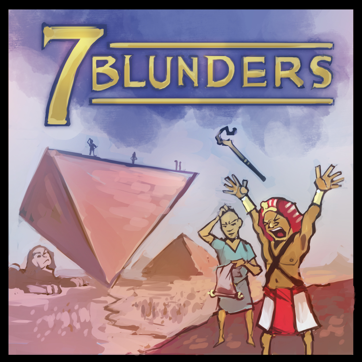 Ohhhh wow, I just stumbled across these images searching for some items on my website.
These were from a card game "Dumpster Diver" published around 2016. One of the categories for items was board games, and I made a bunch of parody images or popular titles. I remember our team giggling as everyone was coming up game title names and image concepts. I still love how absurd they are!