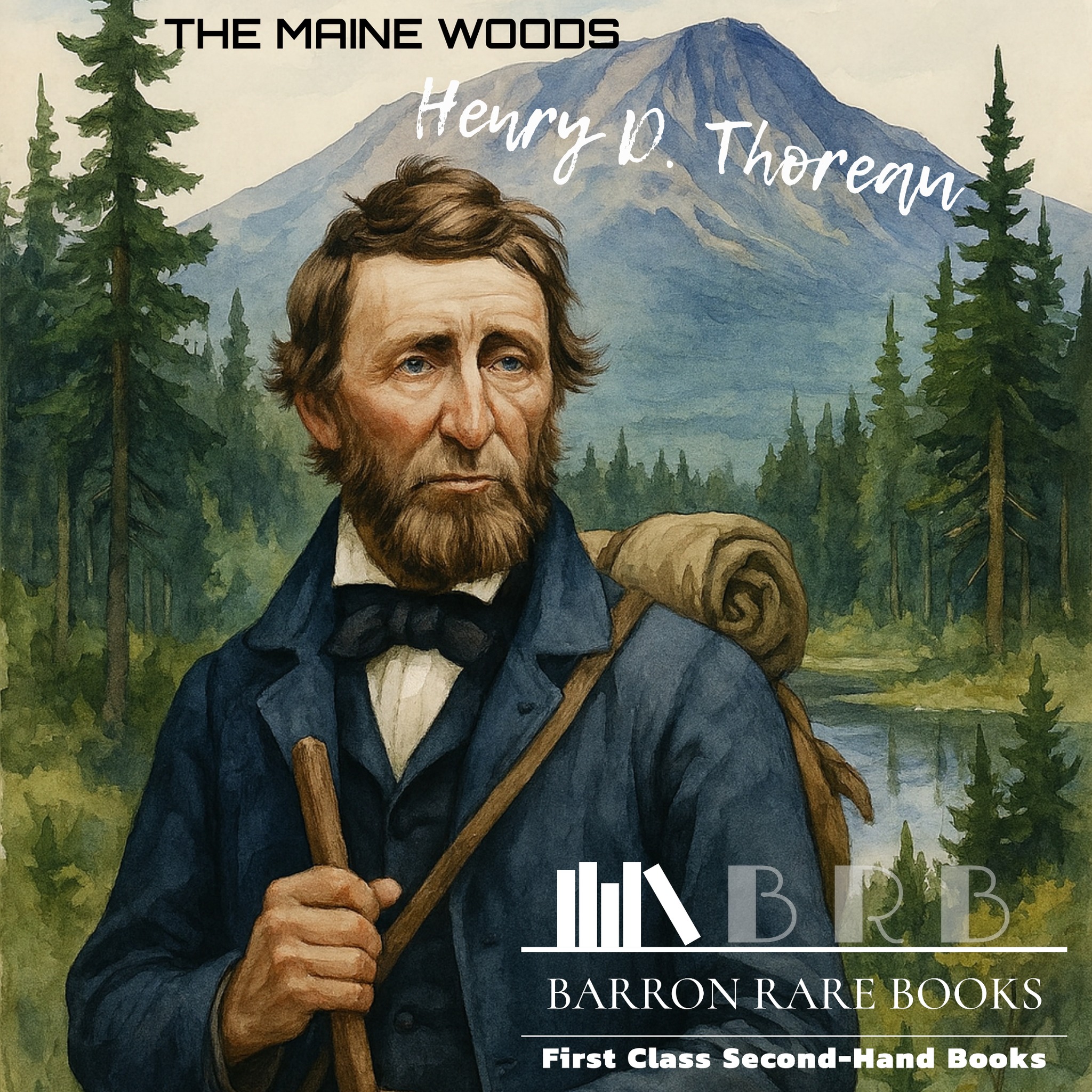 🌲 Into the wilds of New England…
This scarce 1864 edition of Thoreau’s The Maine Woods invites readers into a rugged landscape of rivers, mountains, and philosophical musings. Published by Ticknor & Fields, it’s more than a travelogue—it’s a transcendentalist’s love letter to nature.
📘 Bibliographic mystery:
BAL 20113, First Edition with second printing traits—but with an unpriced publisher’s list that defies expectations. No “Second Edition” statement. No signs of alteration. Just pure intrigue for the discerning collector.
🛠️ Original purple cloth, re-cased. Bright gilt spine. Brown coated endpapers. Foxing, yes—but also character.
✨ Why it matters:
Thoreau’s Maine isn’t just a place—it’s a state of mind. This copy captures that spirit with historical charm and bibliographic depth.
#RareBooks #Thoreau #TheMaineWoods #Transcendentalism #BookCollectors #AntiquarianBooks #TicknorAndFields #Bibliophile #NatureWriting #19thCenturyLit