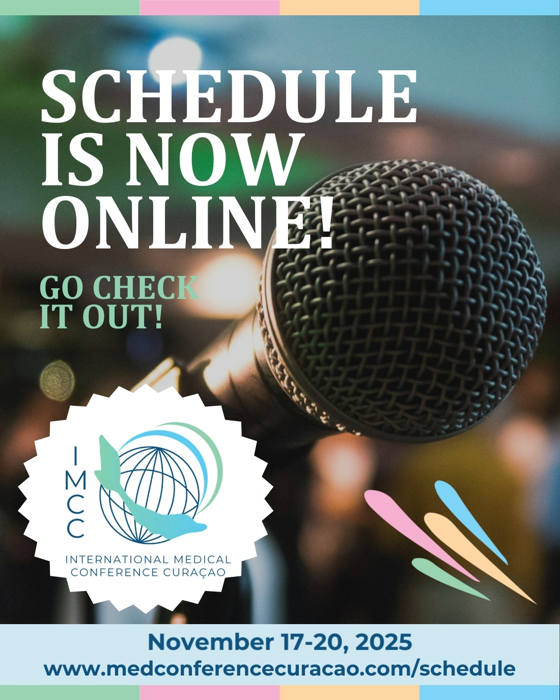 📅 The IMCC 2025 Preliminary Programme is now online!
From science to sunsets, here’s what’s waiting for you in Curaçao:
✨ Pre-conference workshops & aelcome reception at the Sea Aquarium
🧠 Key sessions on Mobility, Oncology, Patient Voices & Mental Health
🤖 Special plenary on Artificial Intelligence & Robotics in rehabilitation
🐾 Animal Assisted Therapy and insights into ICF in practice
🌴 Gala Dinner on the beach to close it all out!
👉 See the full programme: medconferencecuracao.com/schedule
#RehabilitationSience #physicaltherapy #occupationaltherapy, #speech #therapy #psychology #trauma #research #future #healthcare #ICF #DAT
#IMCC2025 #IMCC #IMCCuracao #internationalmedicalconferencecuracao #medicalconferencecuracao #medconferencecuracao #medicalconference #medicalevents #medicaleducation #medicalinnovation #HealthTech #MedicalProfessionals #MedicalCommunity #MedicalResearch