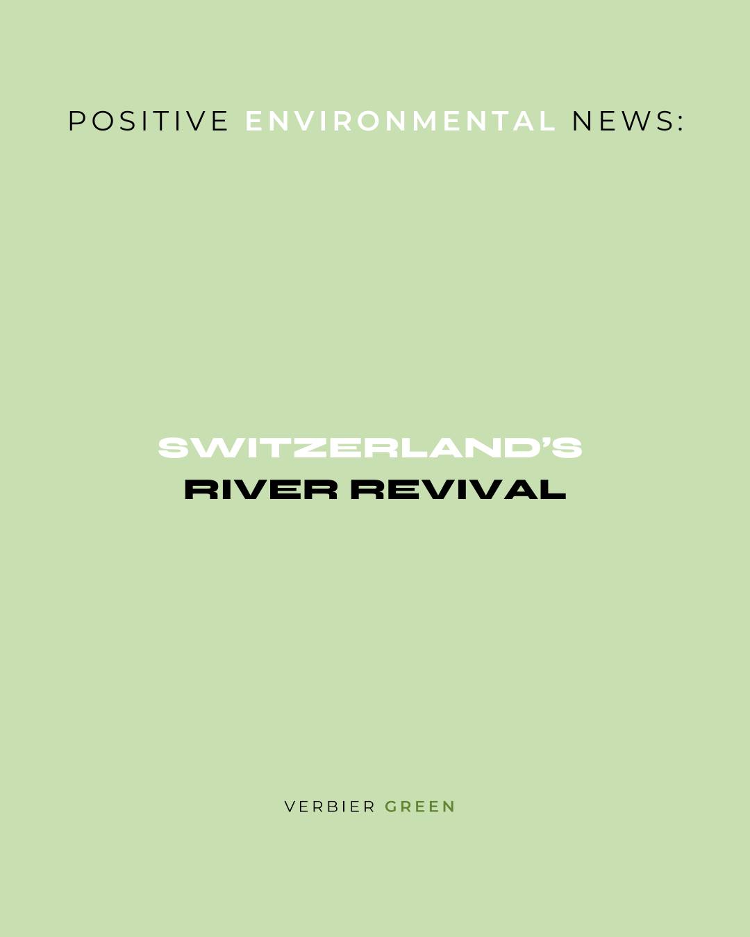 From some of the dirtiest rivers in Europe to some of the cleanest in the world, Switzerland’s water transformation is nothing short of remarkable 💦 Thanks to decades of investment in wastewater treatment, 98% of the population is now connected to plants that remove everything from large debris to harmful chemicals, setting a global standard for clean, swimmable rivers. A powerful reminder that strong environmental policies do work, and change is possible when we commit for the long term 🙌 ♻️
-----
De certaines des rivières les plus polluées d'Europe à certaines des plus propres au monde, la transformation de l'eau en Suisse est tout simplement remarquable 💦 Grâce à des décennies d'investissement dans le traitement des eaux usées, 98 % de la population est désormais raccordée à des stations qui éliminent tout, des gros débris aux produits chimiques nocifs, établissant ainsi une norme mondiale en matière de rivières propres et propices à la baignade. Cela nous rappelle avec force que des politiques environnementales fortes fonctionnent et que le changement est possible lorsque nous nous engageons sur le long terme 🙌 ♻️
https://verbiergreen.com
