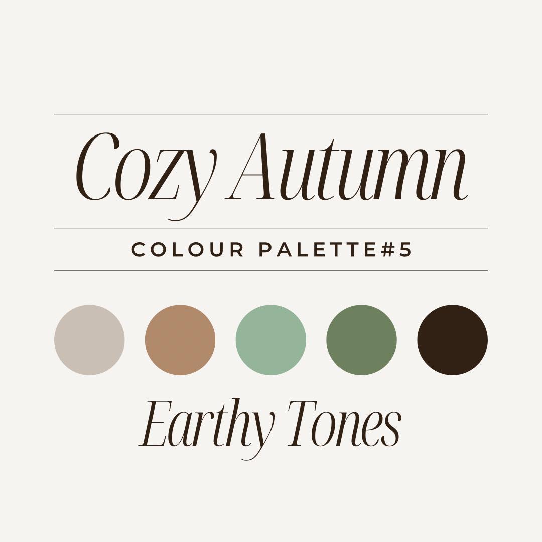 The fifth colour palette I love for Autumn Photos is probably going to make most people think I’m silly, but hear me out…greens and earth tones. Now I know the earth tones will make sense, but every time I mention green to a client they’re like…huh? But a pretty soft sage or olive green really pops against Autumn leaves! And paired with some other neutrals and earth tones or black? SO pretty! And as I’ve said in every.single.one. of these posts: you can pair all of these with denim 😆