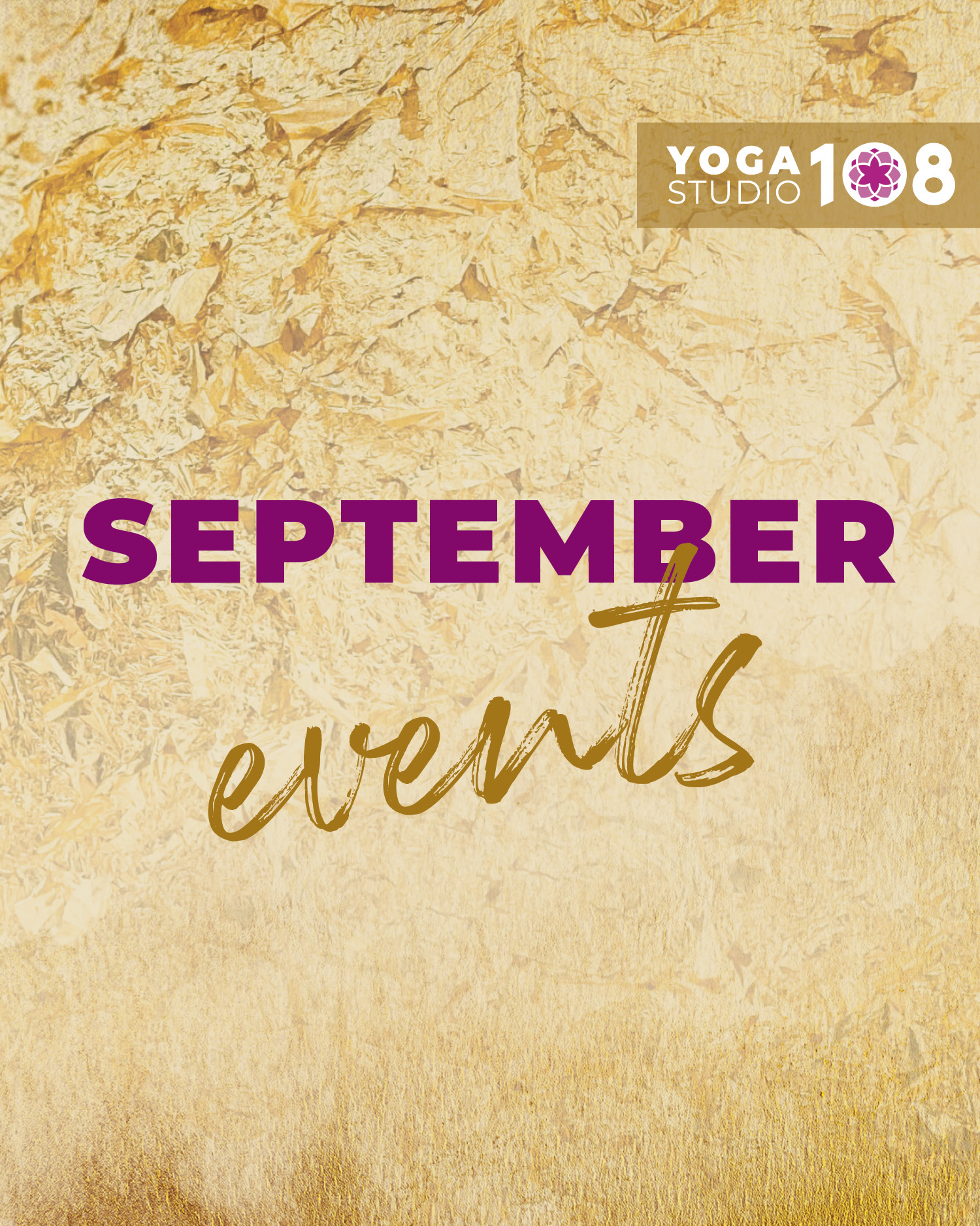 Haltet euch fest!!!
Unser Programm im September ;-)
🔥 besonderes Highlight ist SASCHA PESCHKE mit seinem PRANAYANA-SEMINAR - don´t miss it!!!
6. SCHNUPPER-WORKSHOP - für Neugierige mit Alice
6. OPEN DAY - Kostenlos Yoga probieren für Alle
6. KIRTAN - Chanten mit Alex
7. ASHTANGA EINFÜHRUNG - Workshop mit Stefan
12. DEEP INTO YOGA - Yoga & Philsophie mit Alice
13. ACHTSAM ASSISTIEREN - Lehrerseminar mit Alice
14. ANFÄNGER UNTERRICHTEN - Lehrerseminar mit Alice
13. KUNDALINI EINFÜHRUNG - Workshop mit Evi
19.-21. PRE- UND POSTNATAL - Ausbildung mit Evi & Team
27/28. PRANAYAMA - Seminar mit Sascha Peschke
einfach online anmelden 💚