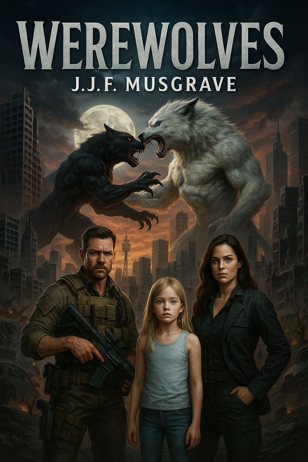 New werewolves cover novel out at Amazon books